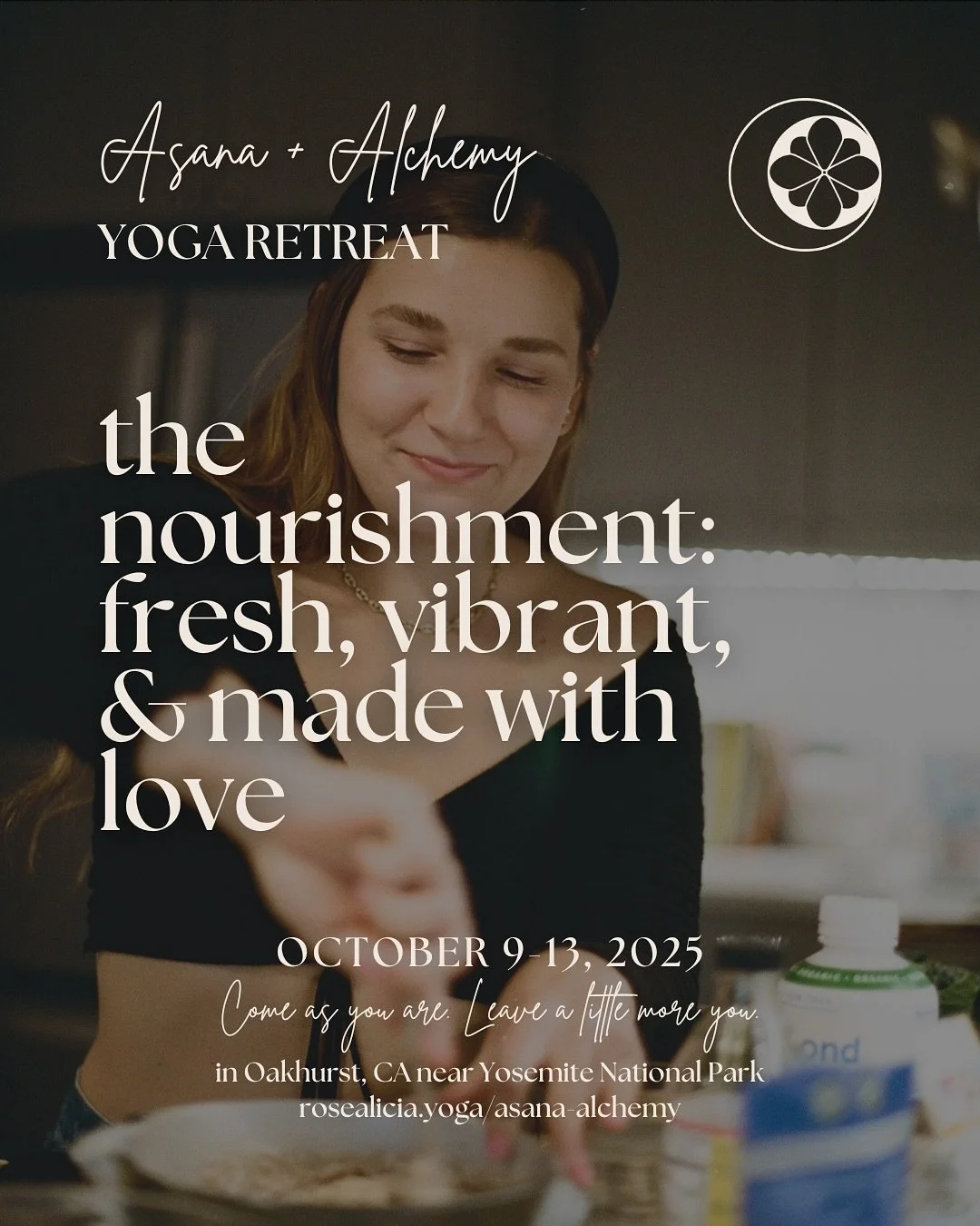 Every meal on this retreat will be prepared fresh, in-house by chef + nutritionist Madie Sears of @makewithmadelene.

Madie believes wellness starts with simplicity, nourishment, and intention. Her meals are rooted in whole foods that honor the body&