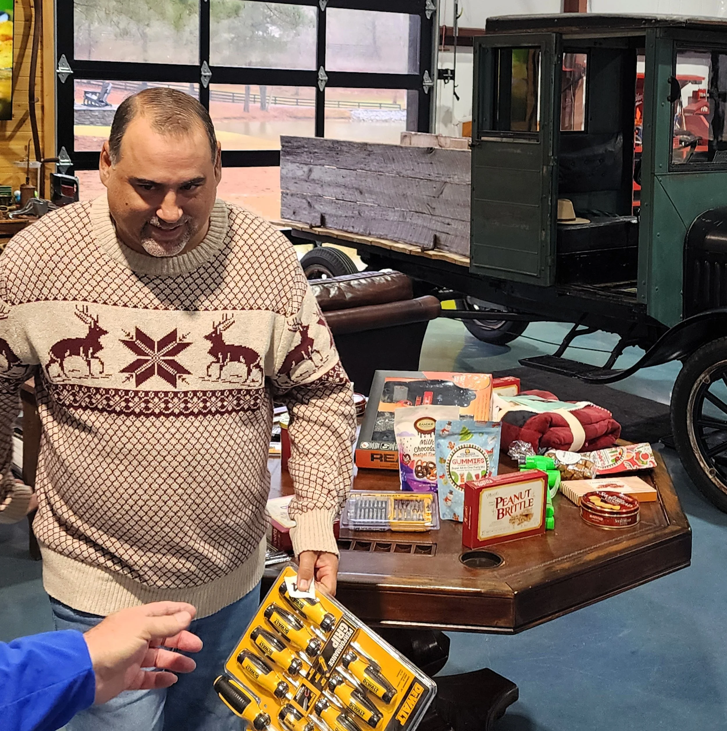 Let the gift picking begin!