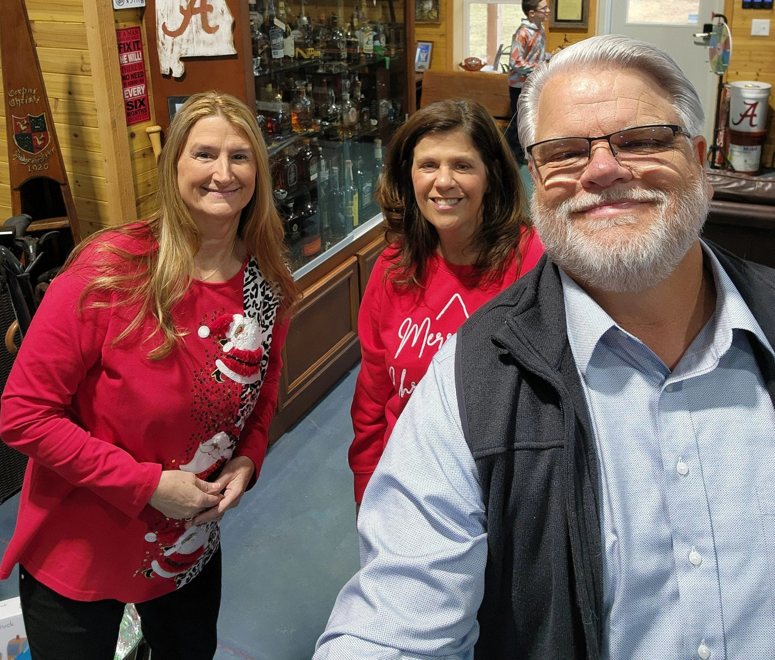 Leigh Ann Powell, Laura Smith, Dave Powell