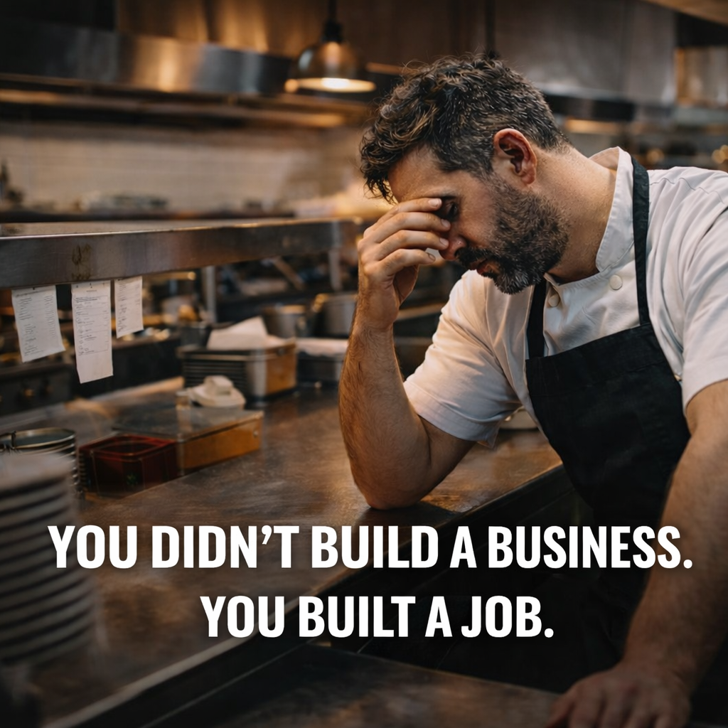 Your restaurant shouldn’t need you to survive.