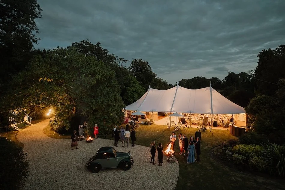Marquee Wedding At Home