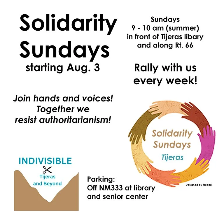 Solidarity Sundays - Indivisible