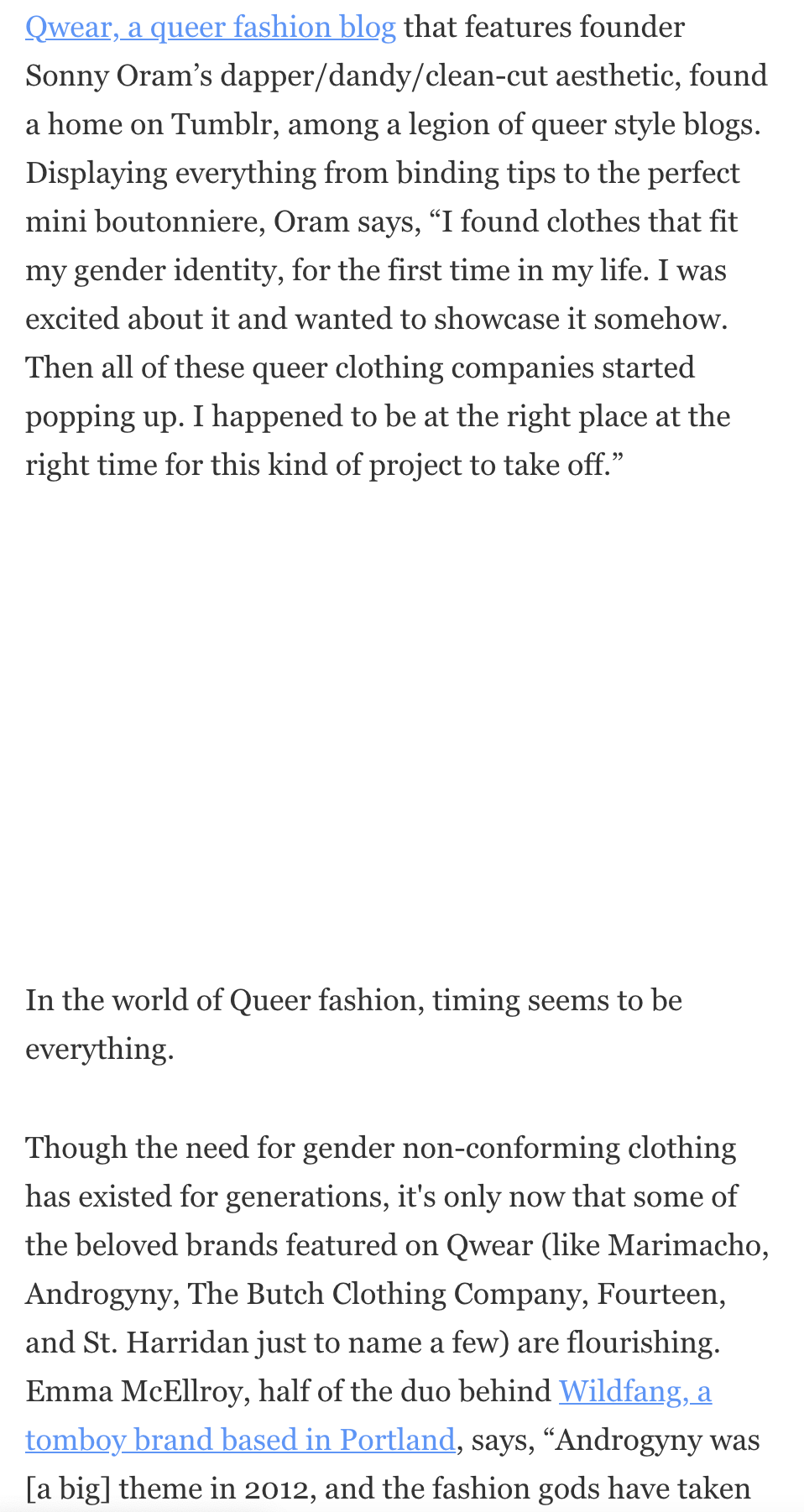 Fashionista