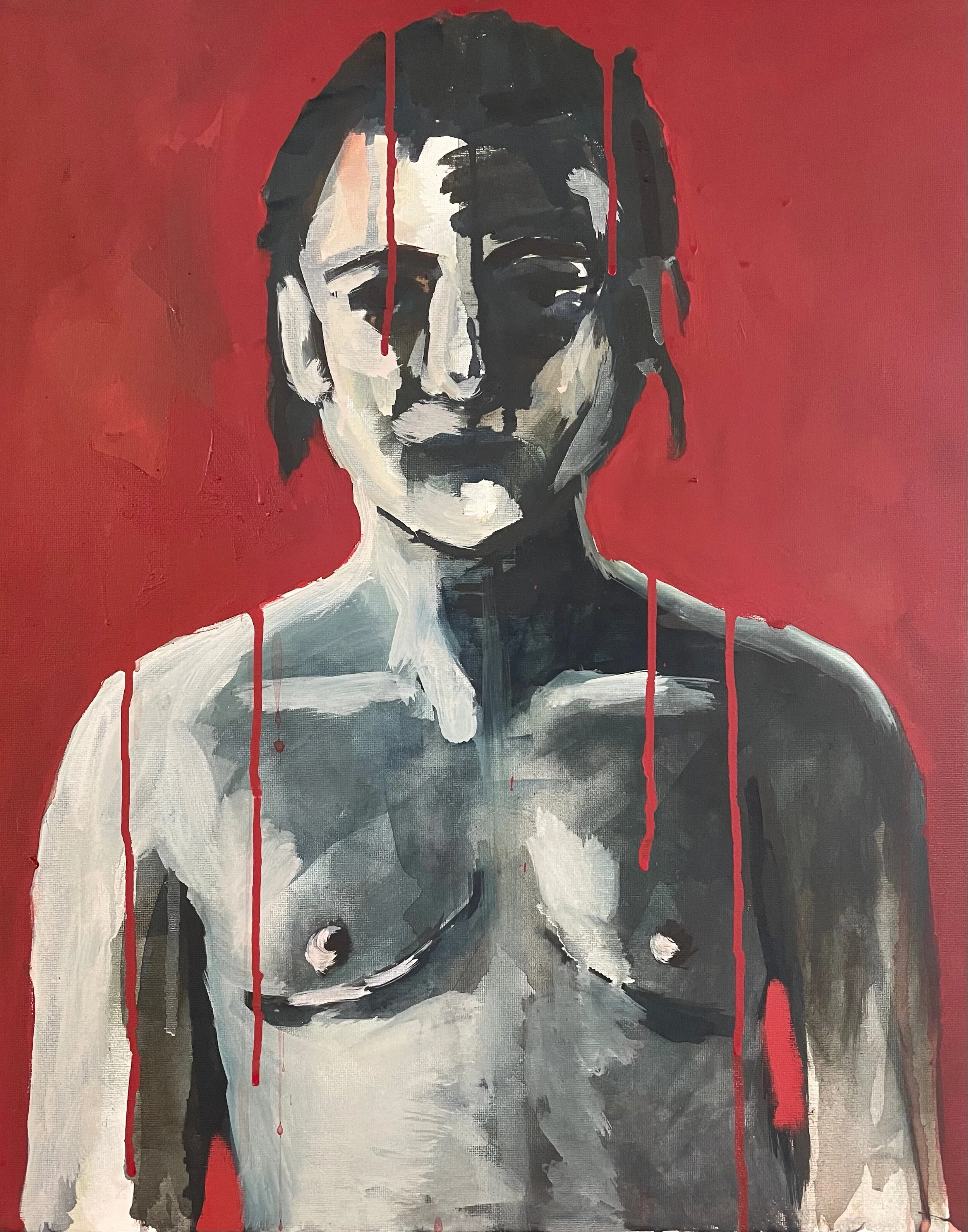 Is My Blood Not Red?
Oil on Canvas
16 by 20’’
2021
Not for Sale

Featured in the #AdvocacyArt2021 Showcase