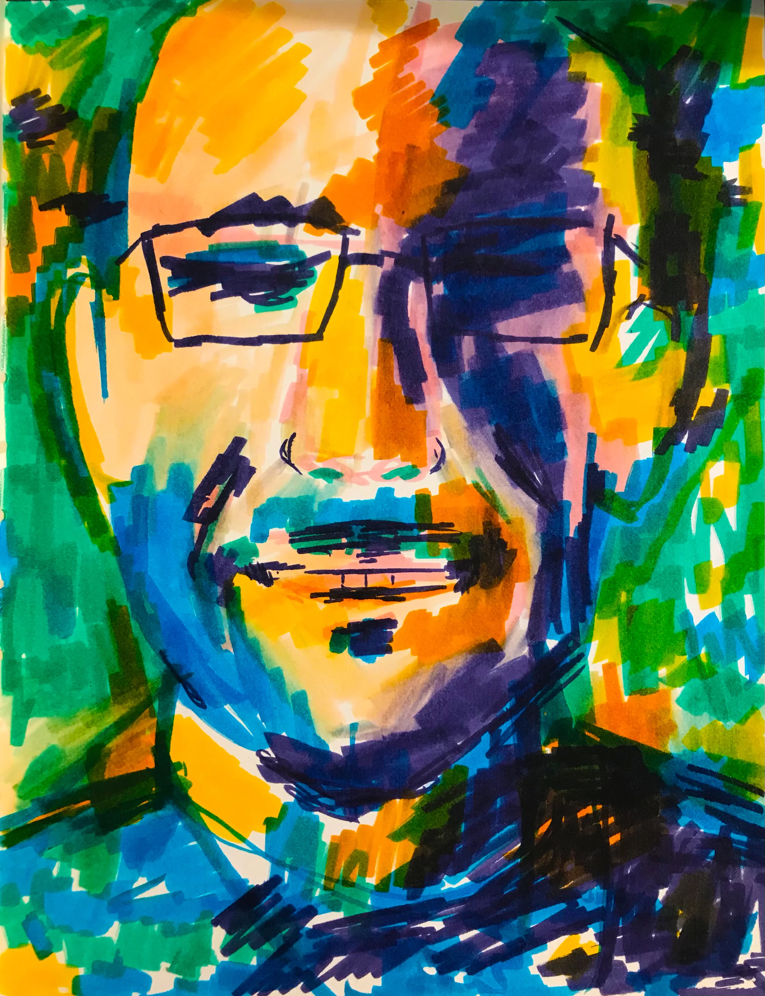 Josh
Marker
8.5 by 11’’
2019
Not for Sale