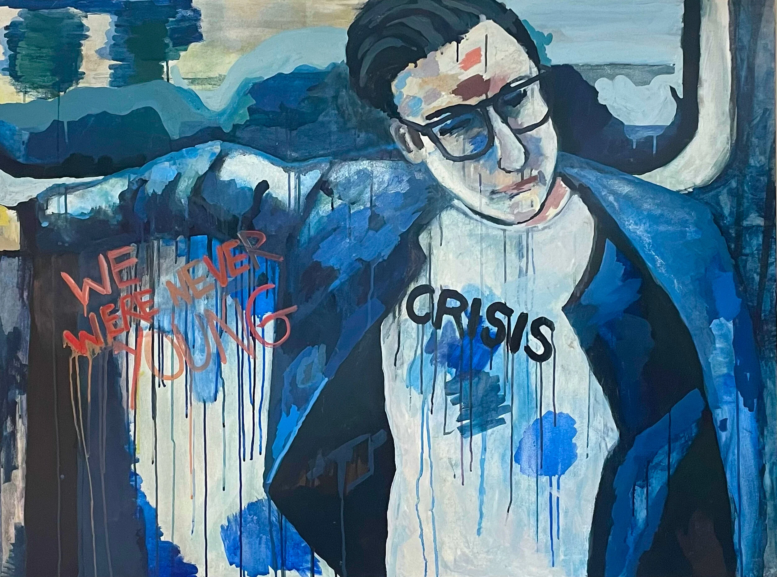 We Were Never Young (Self Portrait)
Oil on Canvas
24 by 36''
2018
Not for Sale