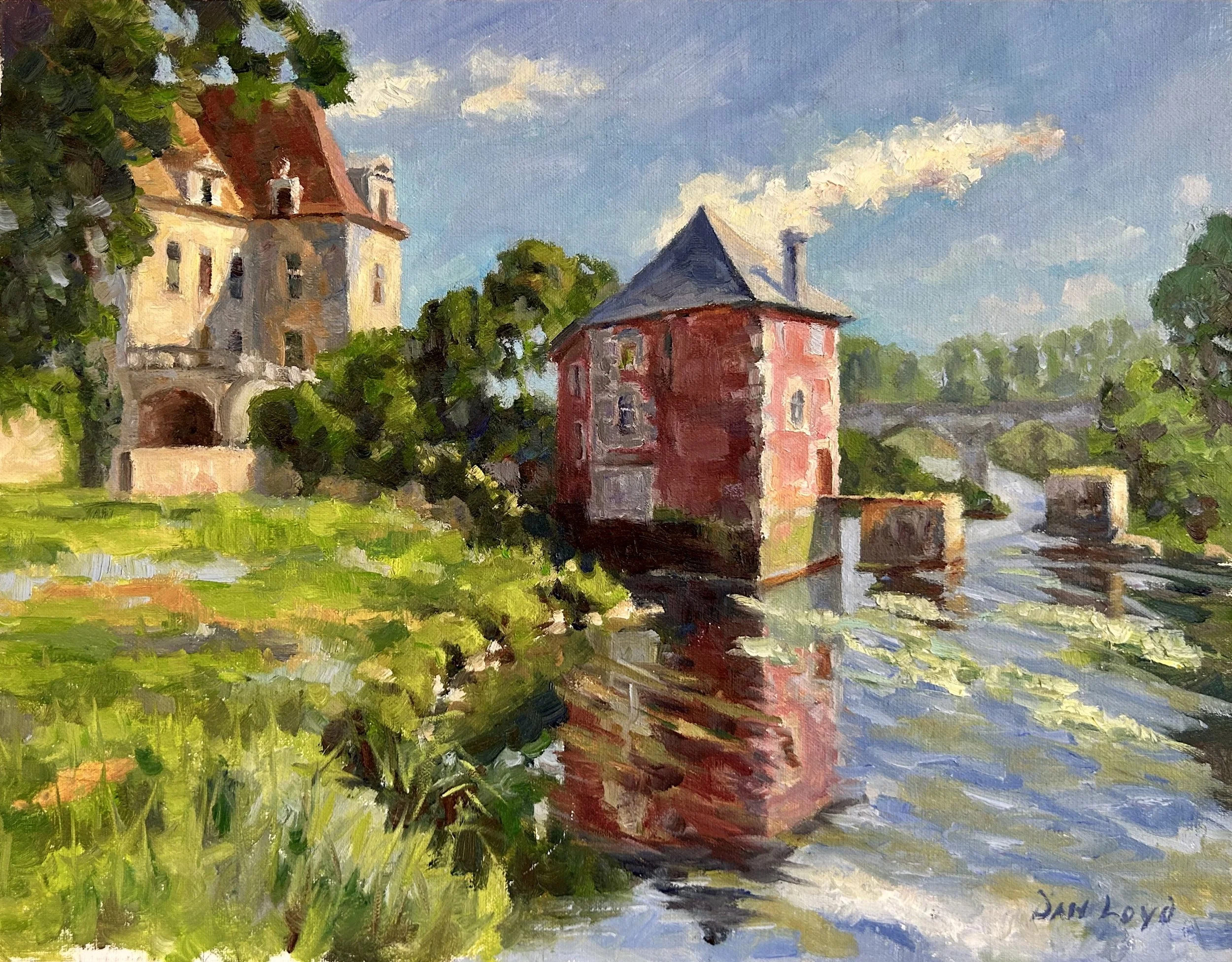 Old Mill in Saint Savin France