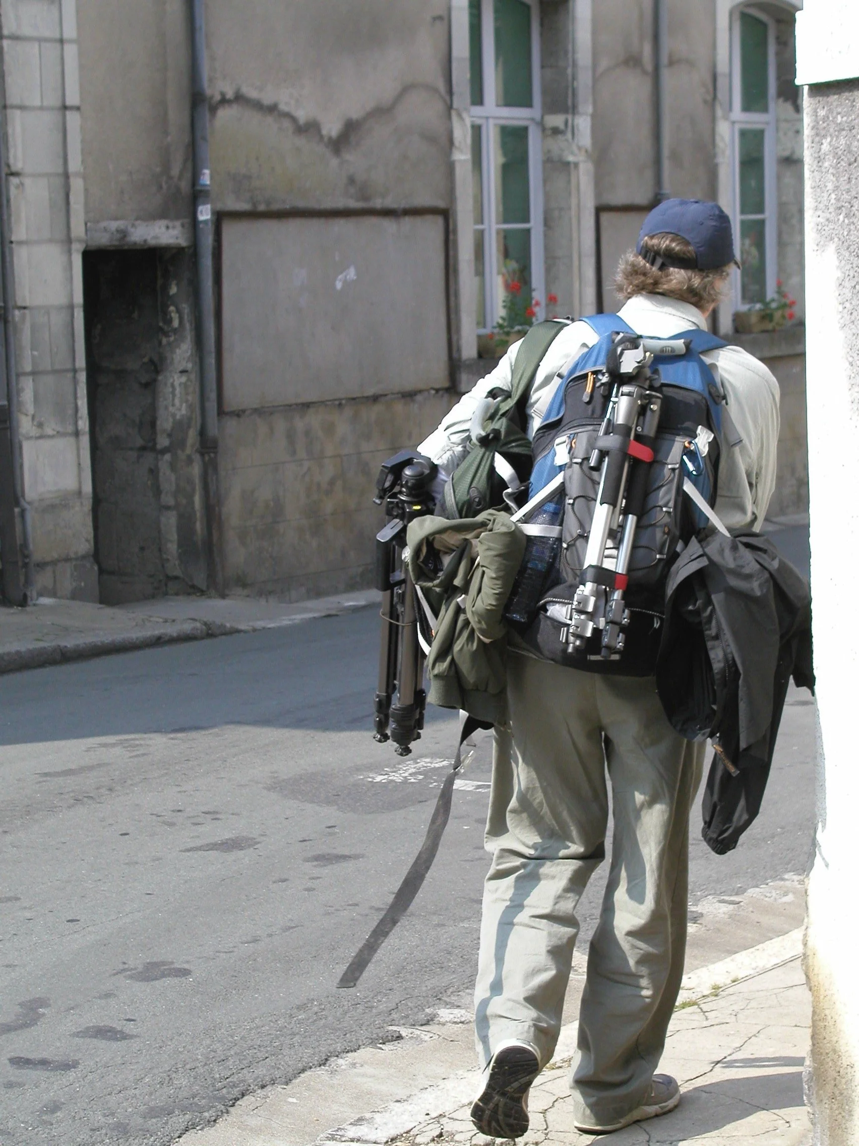 Why am I carrying two tripods?