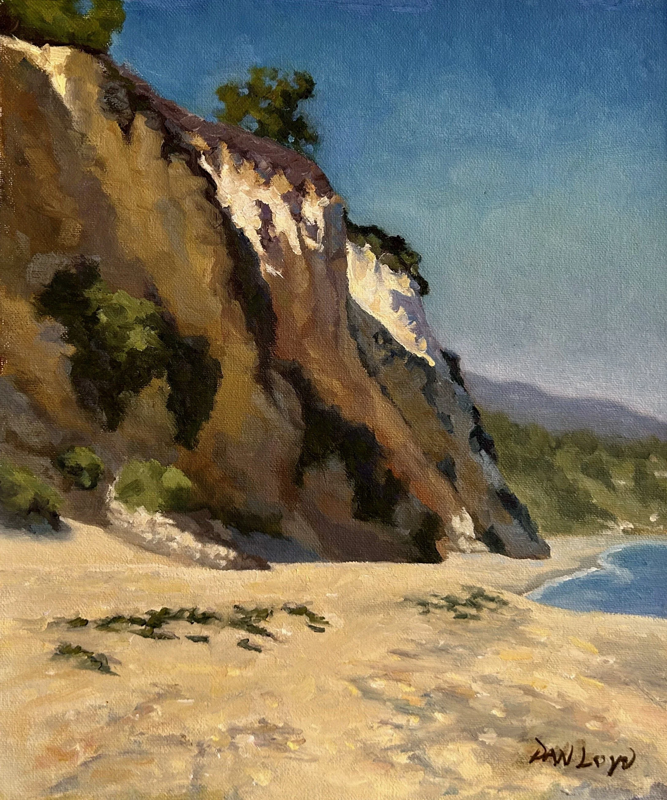 bluffs at Paradise Cove, California