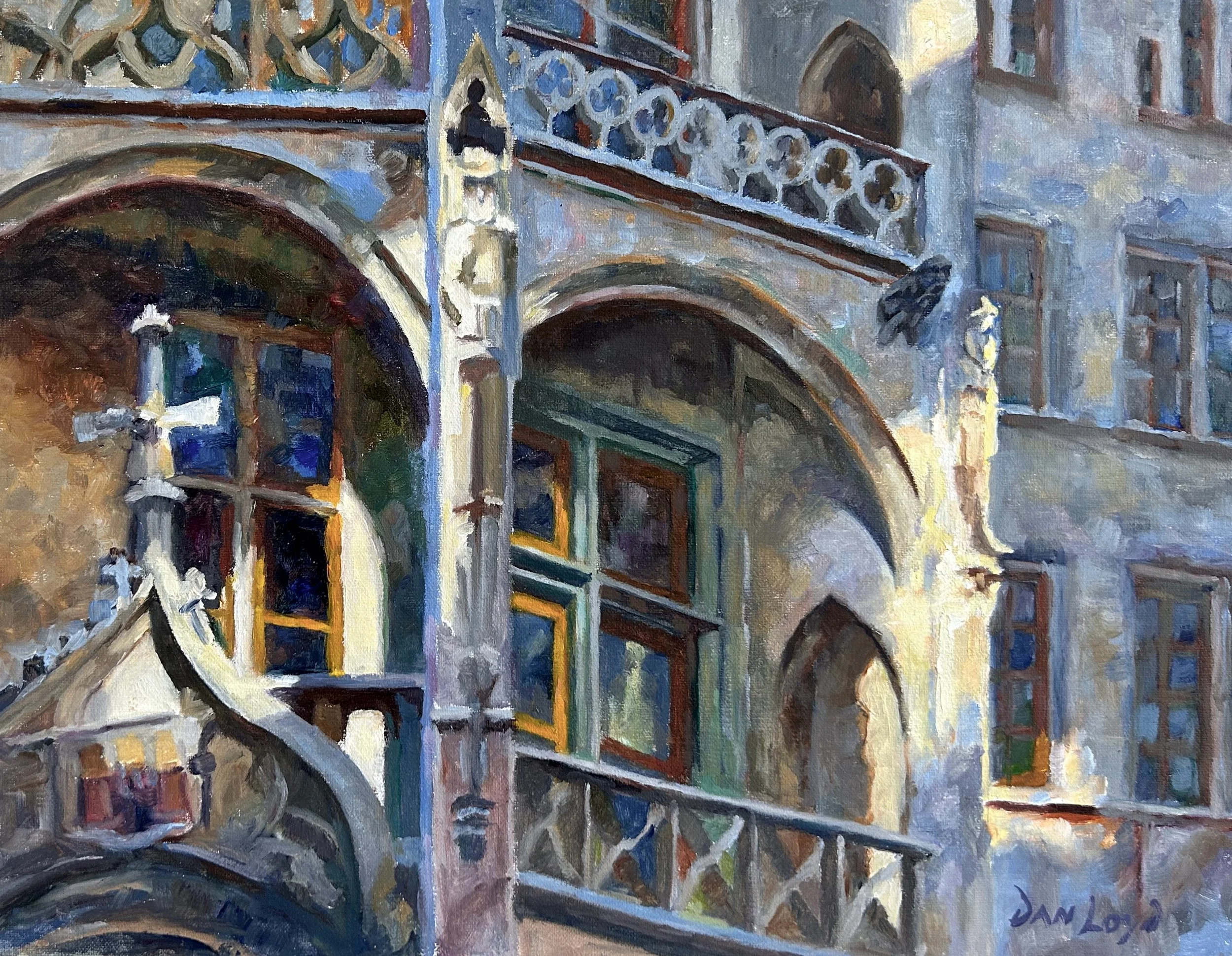 Ornate historical architecture