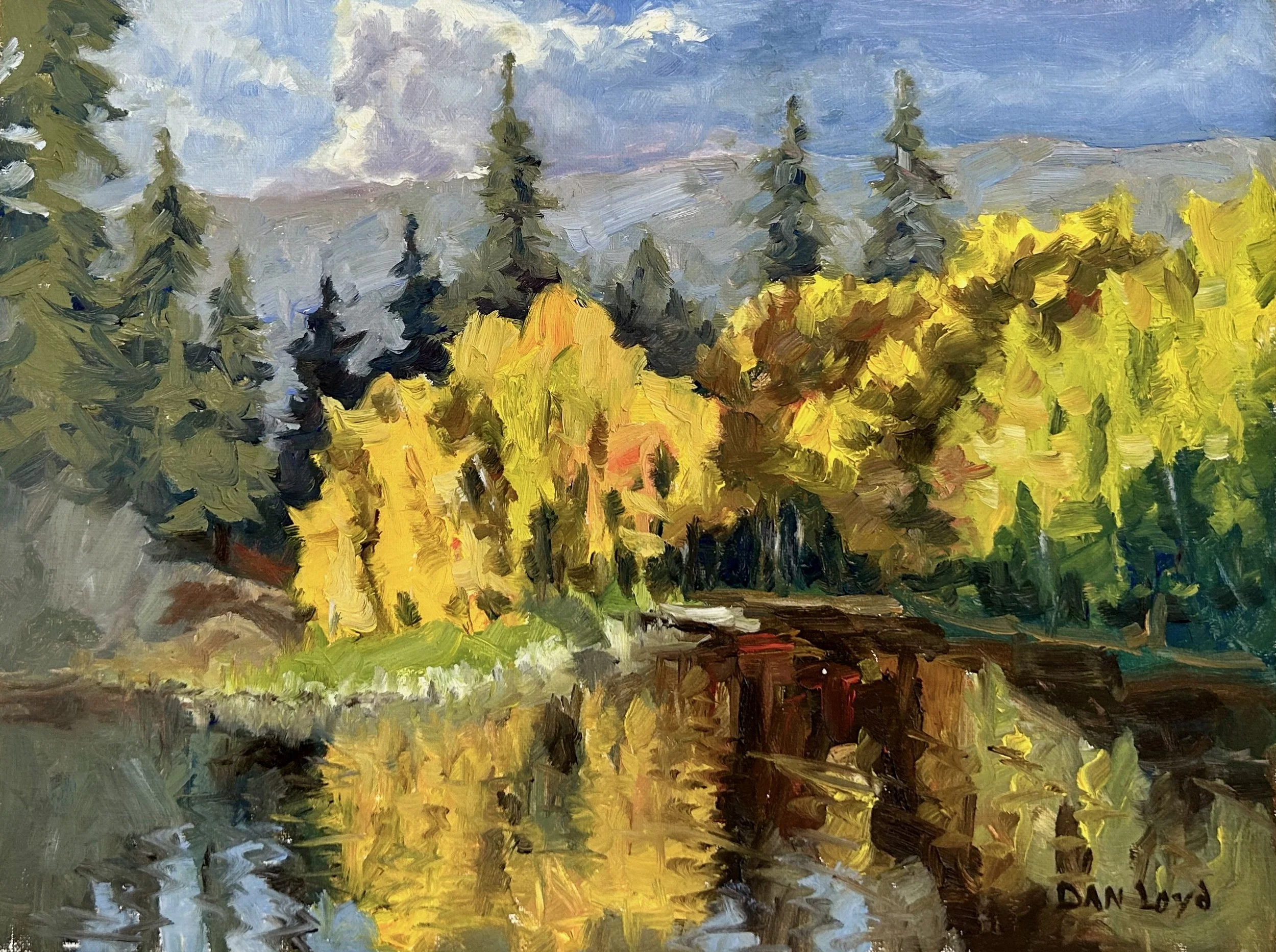 Aspen Lake outside of Taos NM