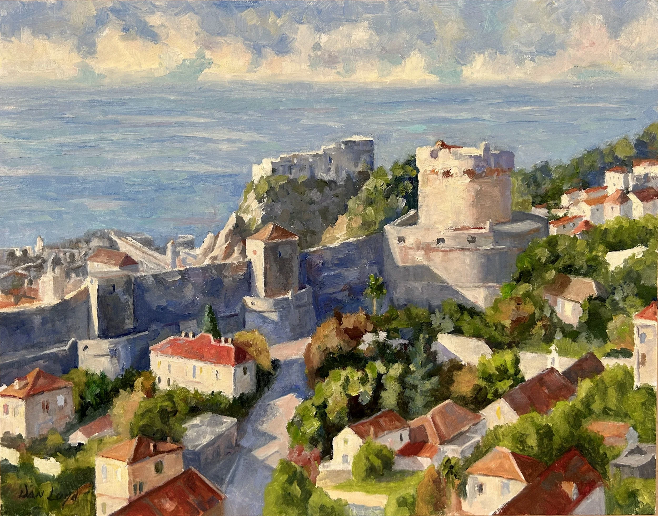 Outside of Dubrovnik, Croatia