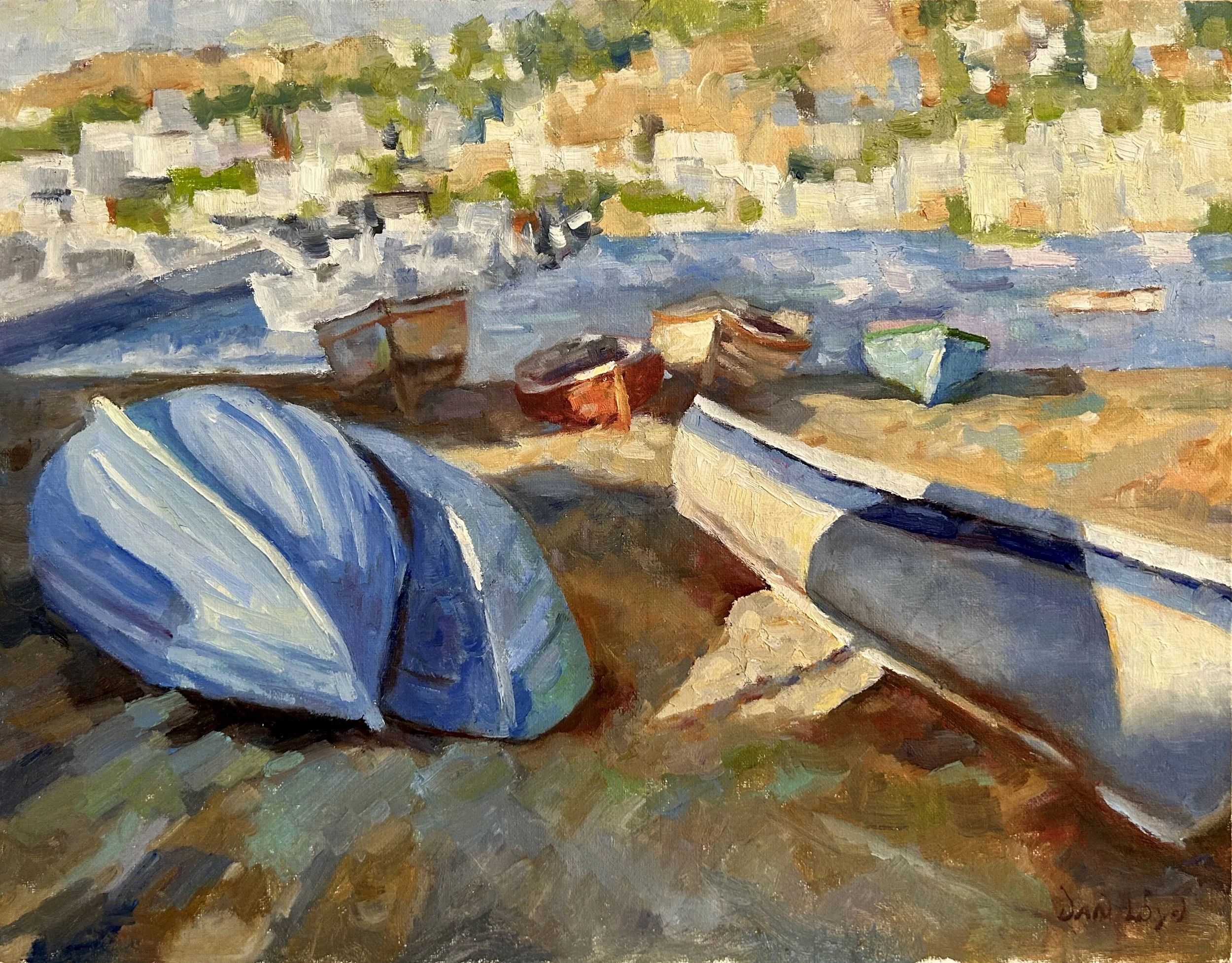 Boats in Mykonos