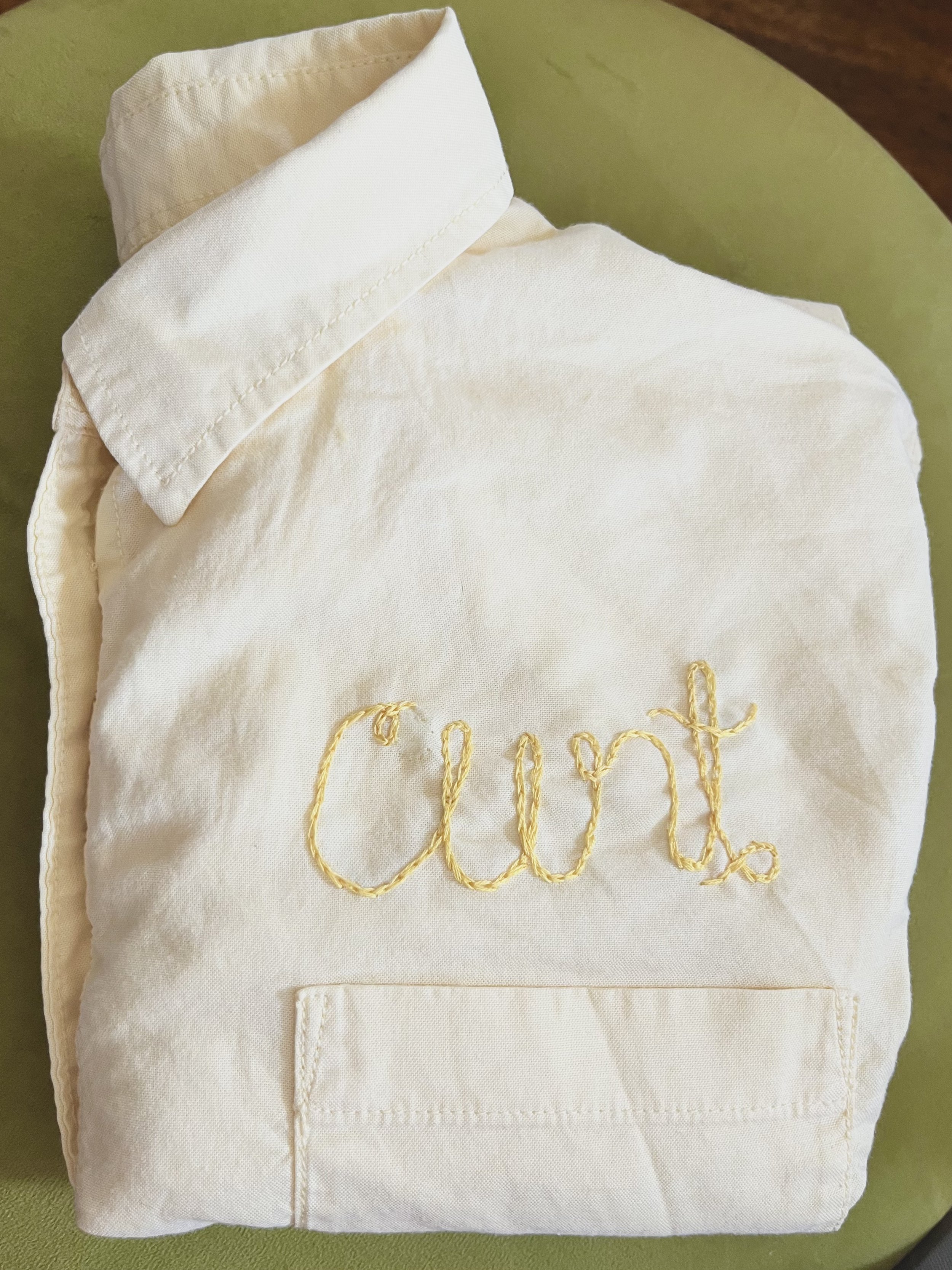 custom handstitched personalization