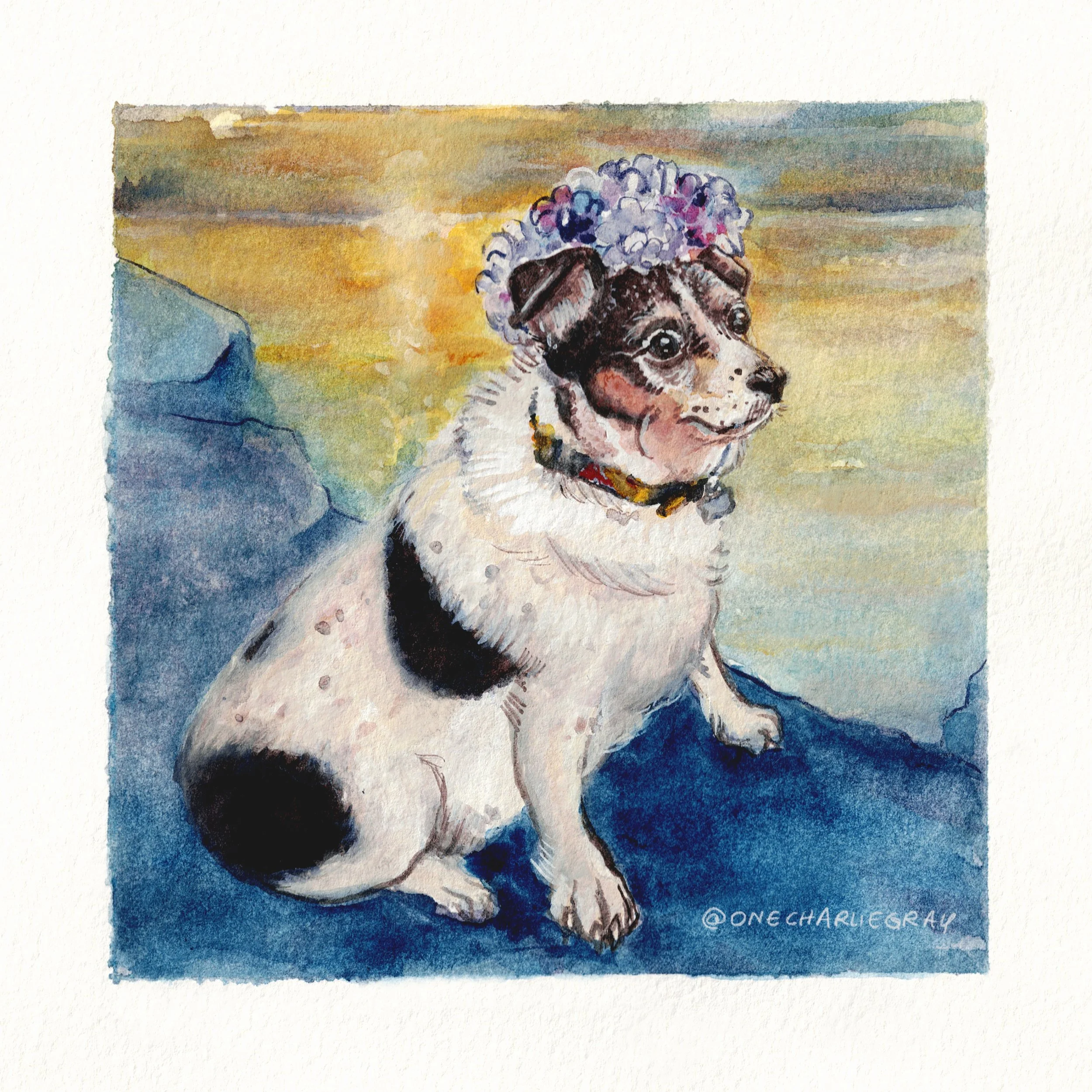 AENGUS, watercolor & gouache, 2026