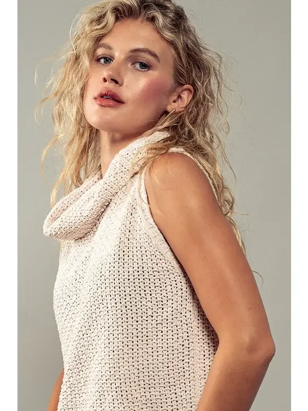 Sleeveless Cowl Neck Crochet Top 3.webp