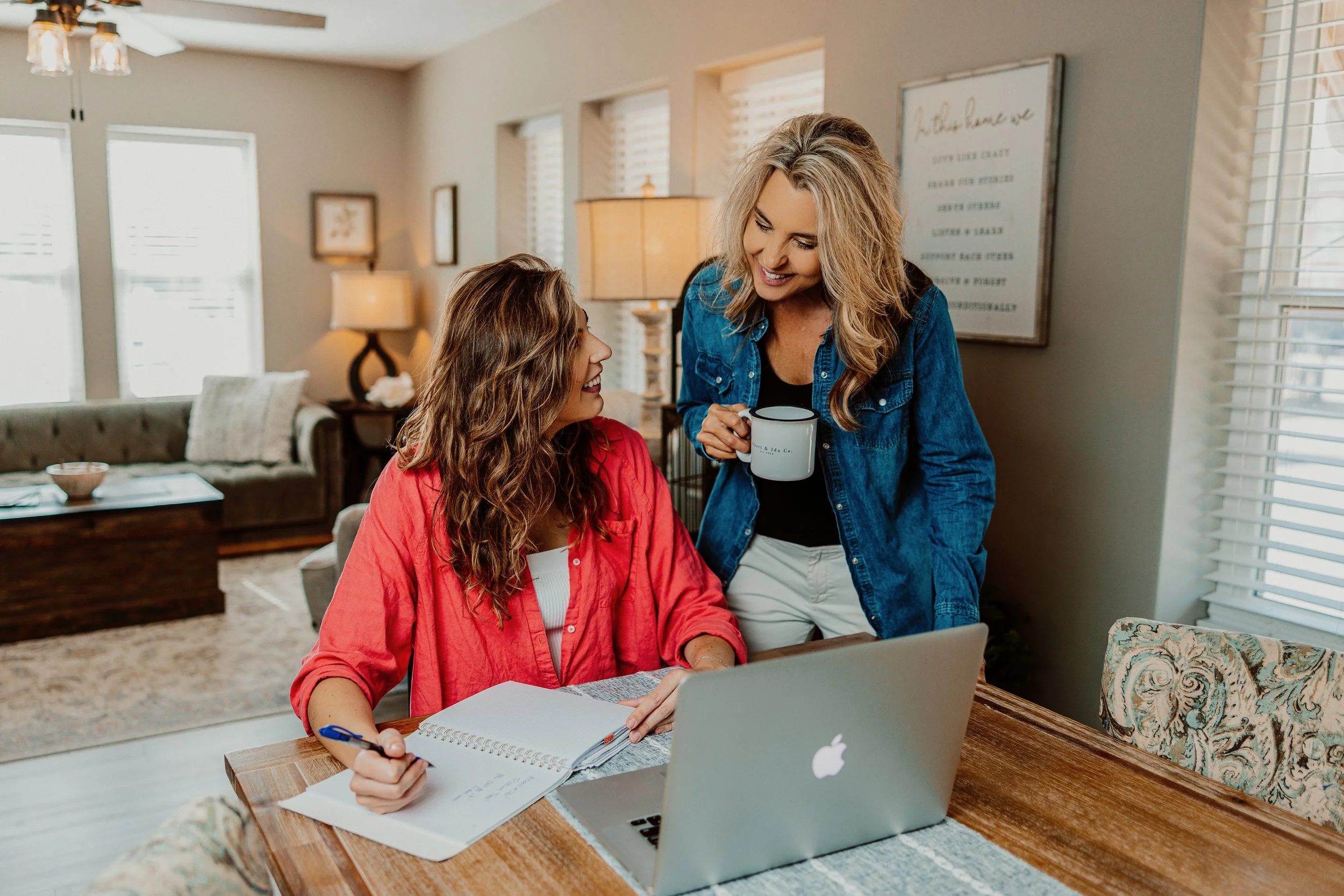 Owners and Founders of Albert & Ida  Co. Mother and Daughter, Lynn and Makenzie