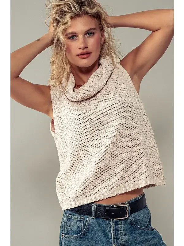 Sleeveless Cowl Neck Crochet Top 4.webp