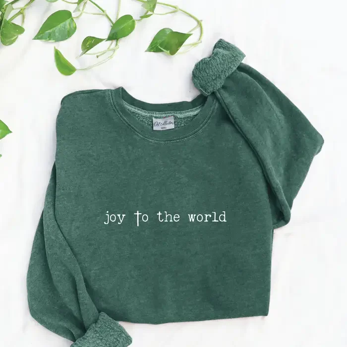 Joy to the World Graphic Sweatshirt