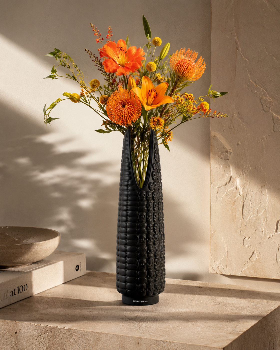 Florero Tzompantli