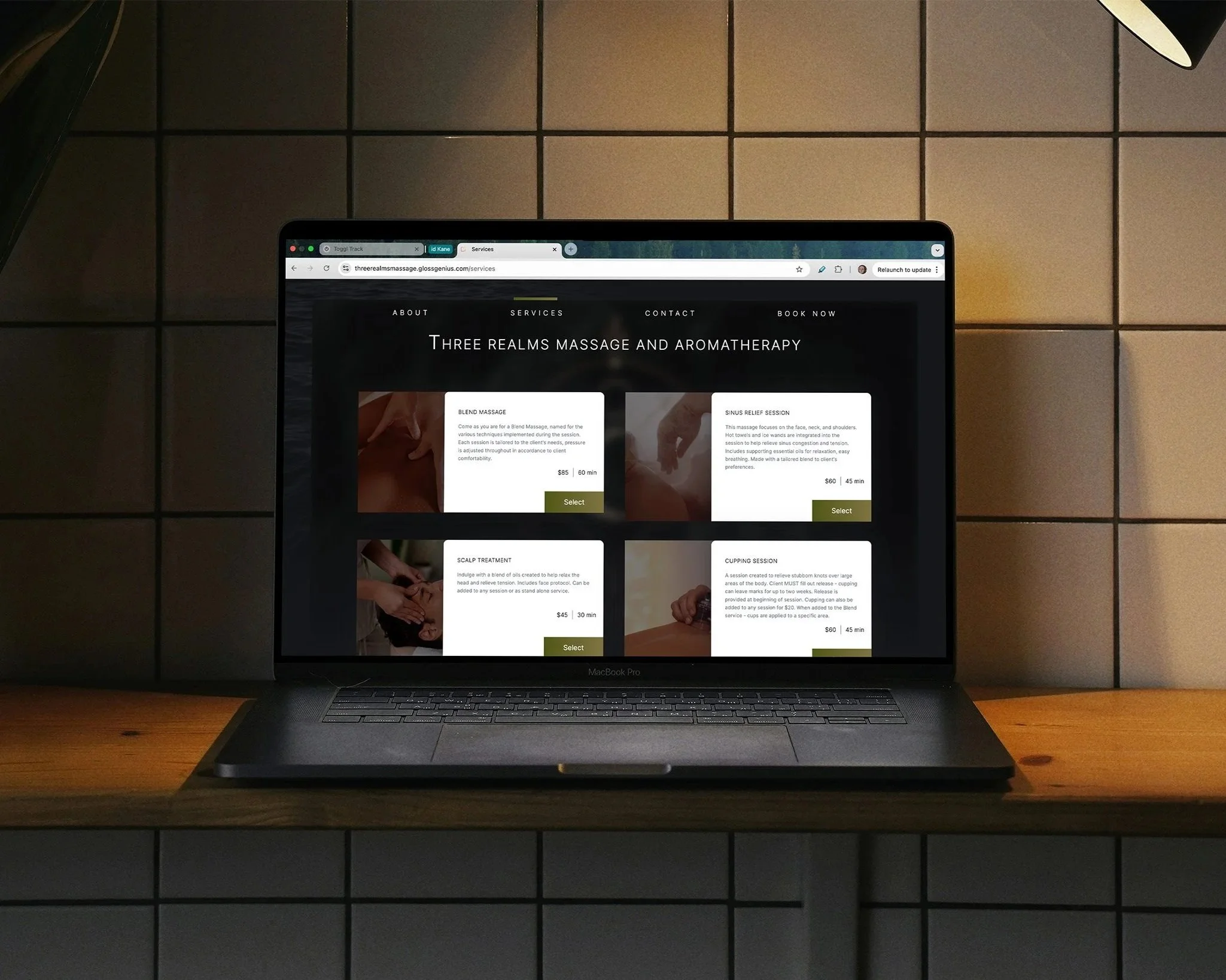 Website Services Page