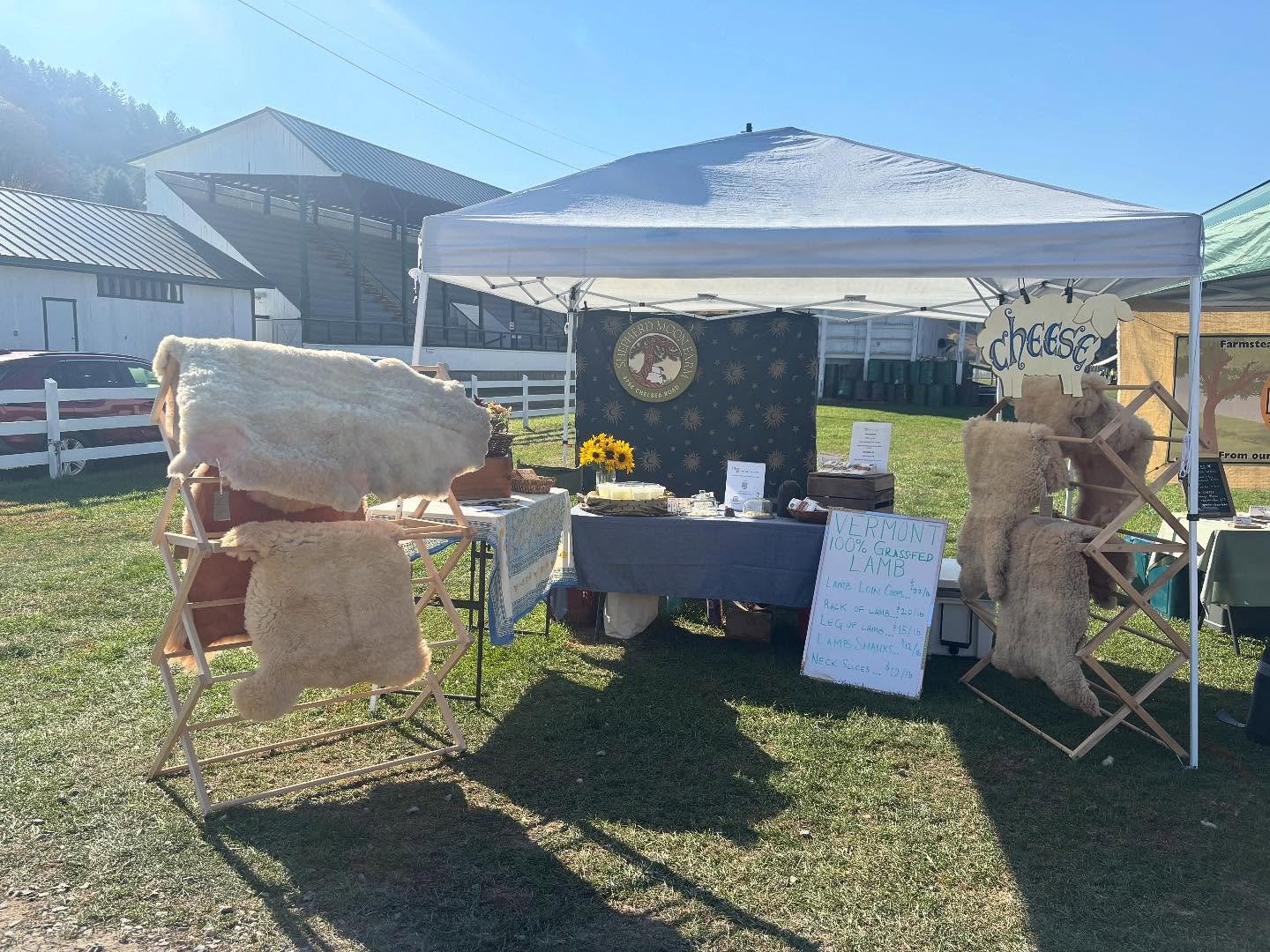 Day 2 of the @vtsheepandwoolfest! Come and find us! We had such a great day yesterday! It was so fun to see people&rsquo;s reactions to our cheese! The joy, the pleasure, the satisfaction!