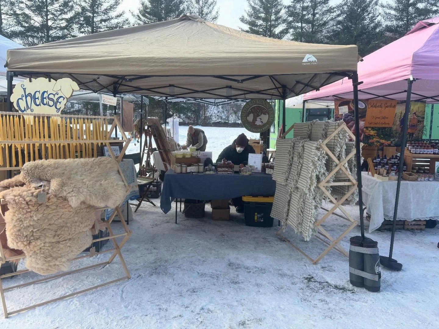 Such a beautiful gay day! Only photo we got all day! We love this amazing community! @vtqueercrafts