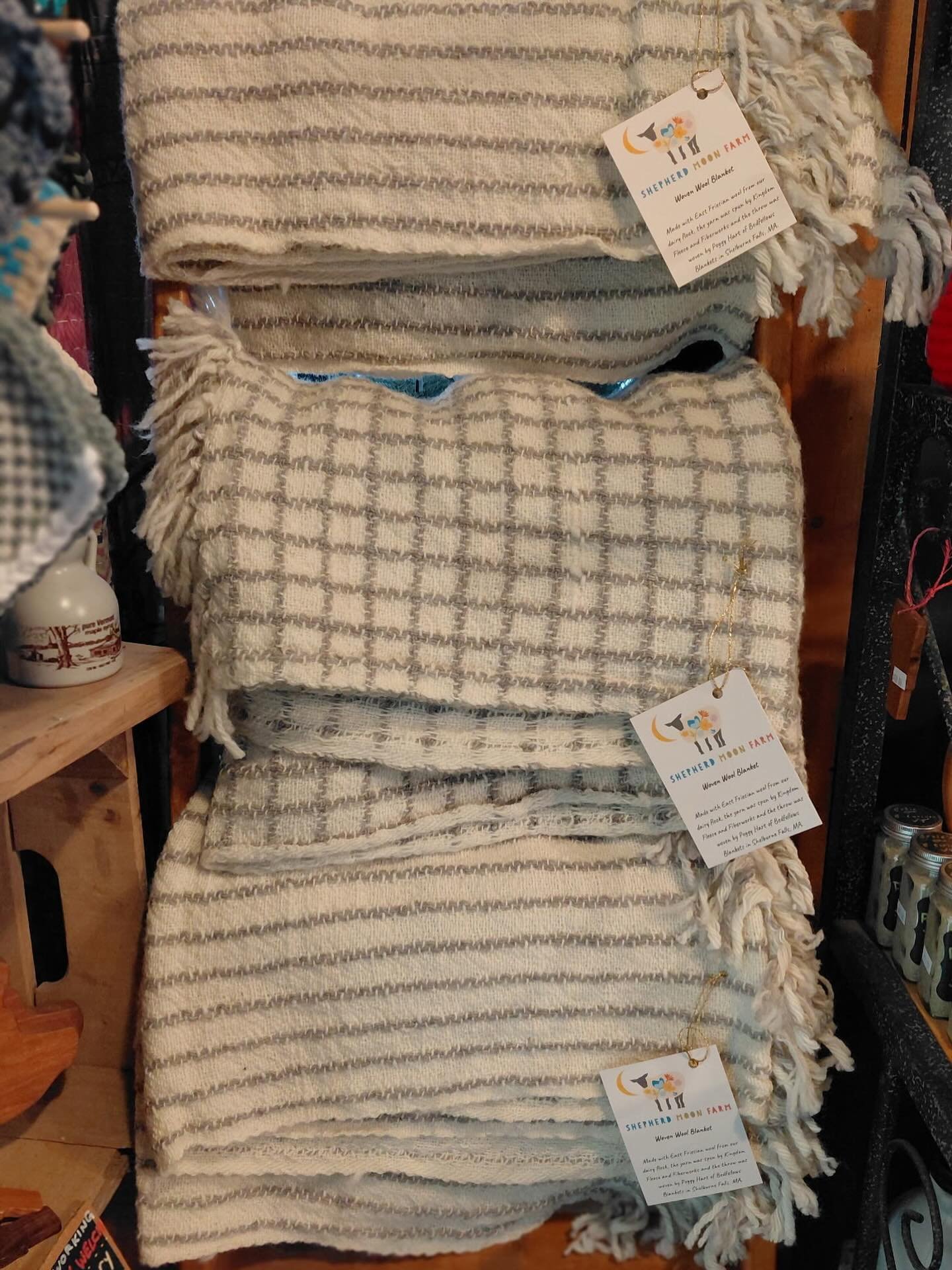 Buying cozy gifts for friends, family, lovers, or ex-lovers/friends/family or yourself?! Get yourself one of these incredible blankets! Sliding scale $300-400. 

You can grab one at @crossmolina_farm, or buy one off our @grownbyapp (linked in bio) fo