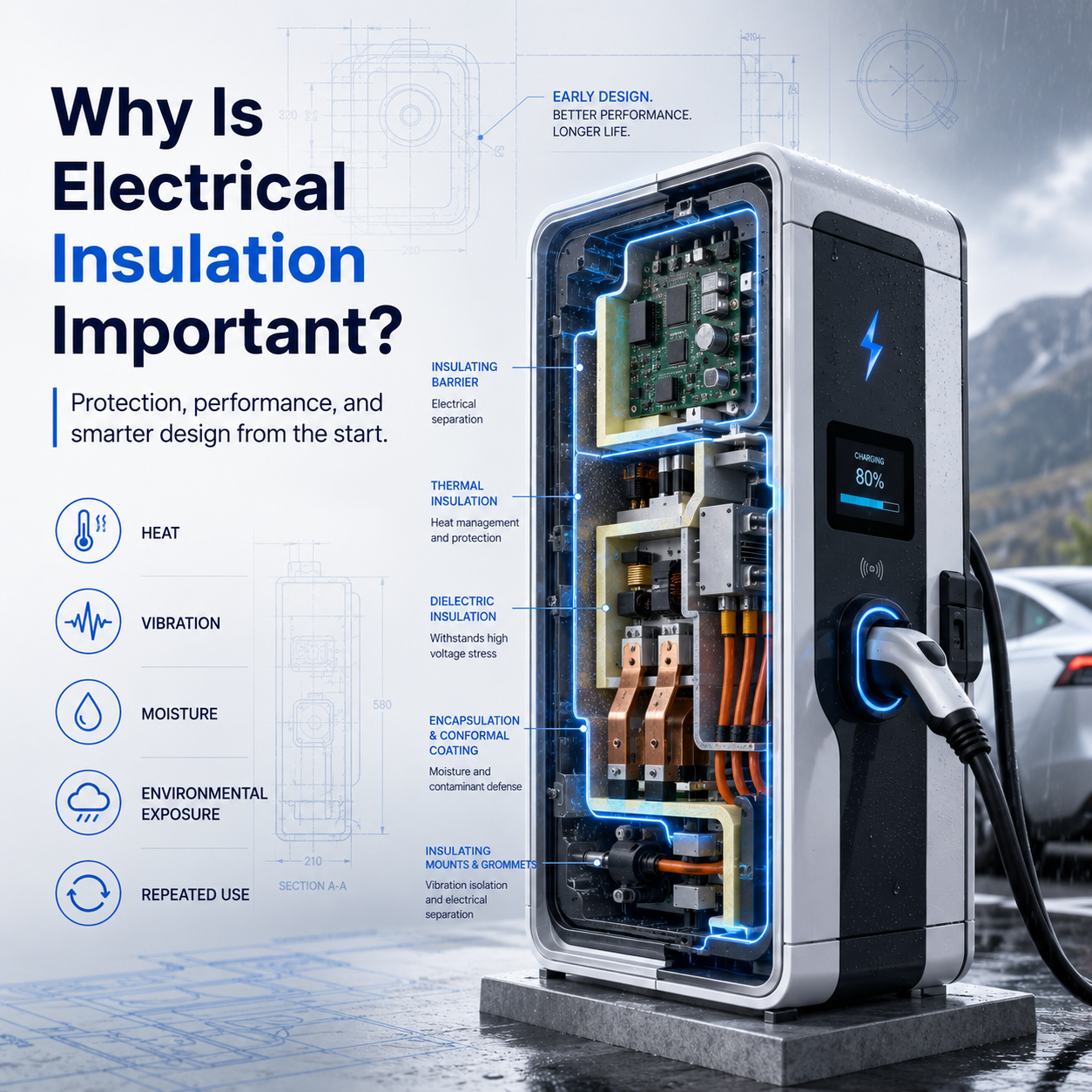 The Hidden Role of Electrical Insulation in EV Charging Stations