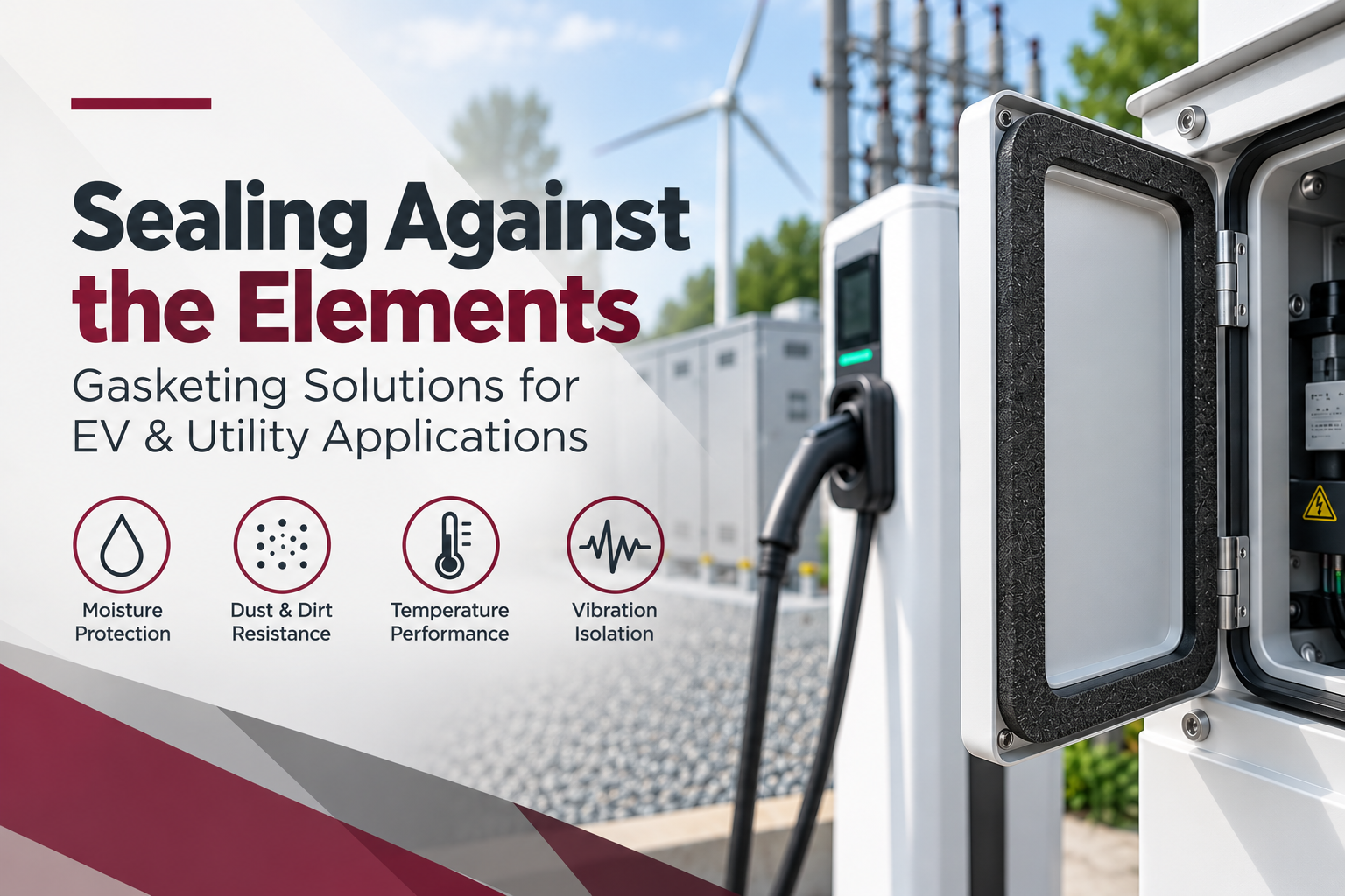 Sealing Against the Elements: Gasketing Solutions for EV &amp; Utility Applications
