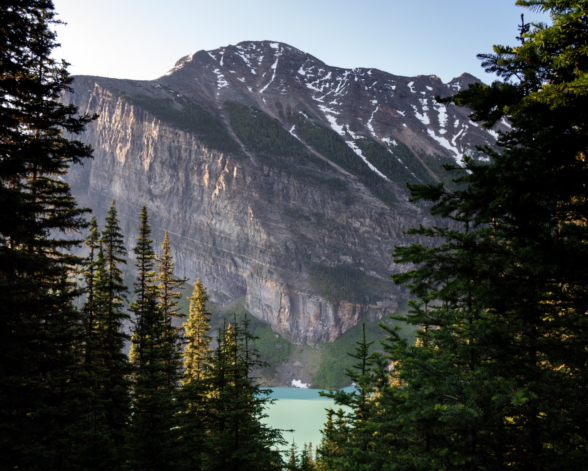 Overlooking Lake Louise, Banff National Park