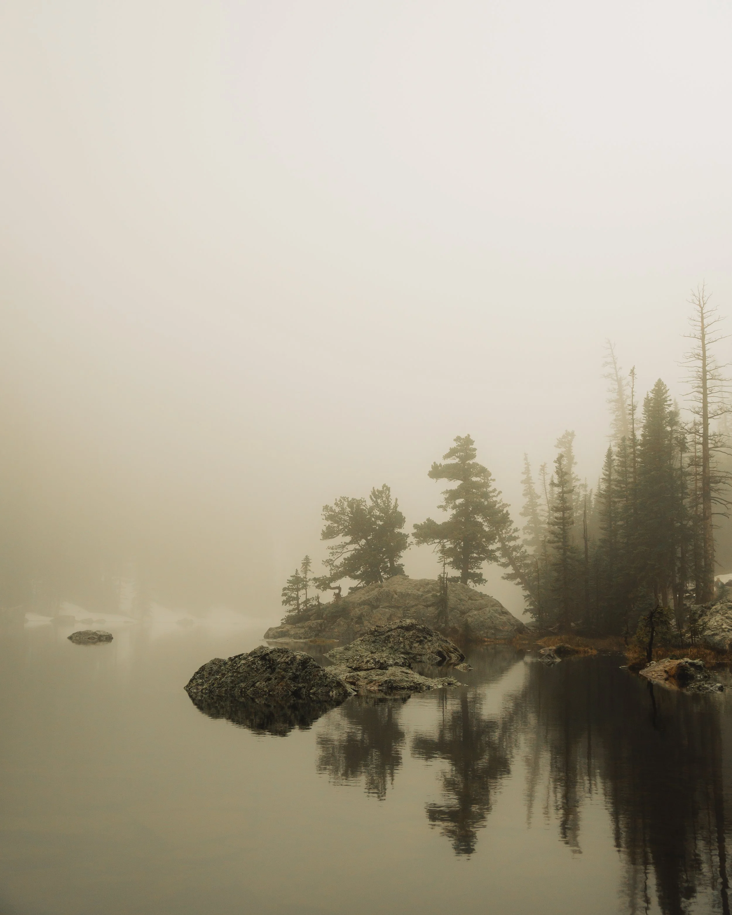 Winter Lake, Rocky Mountain National Park