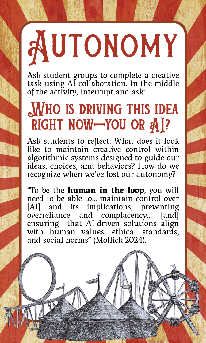 Autonomy Playing Card