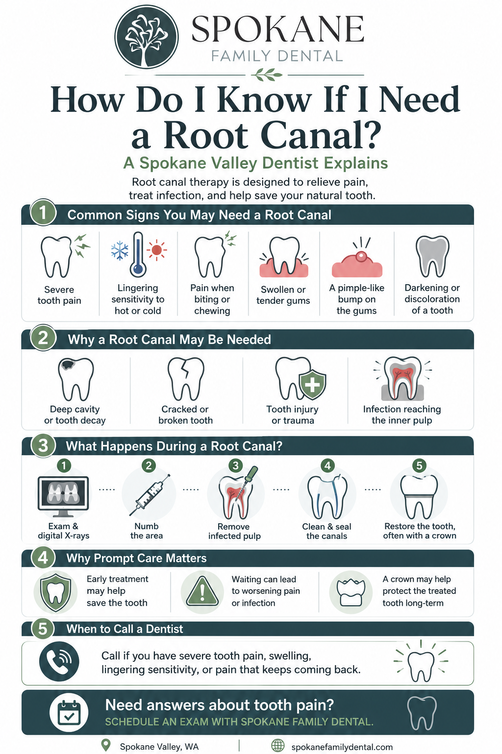 How Do I Know If I Need a Root Canal? A Spokane Valley Dentist Explains