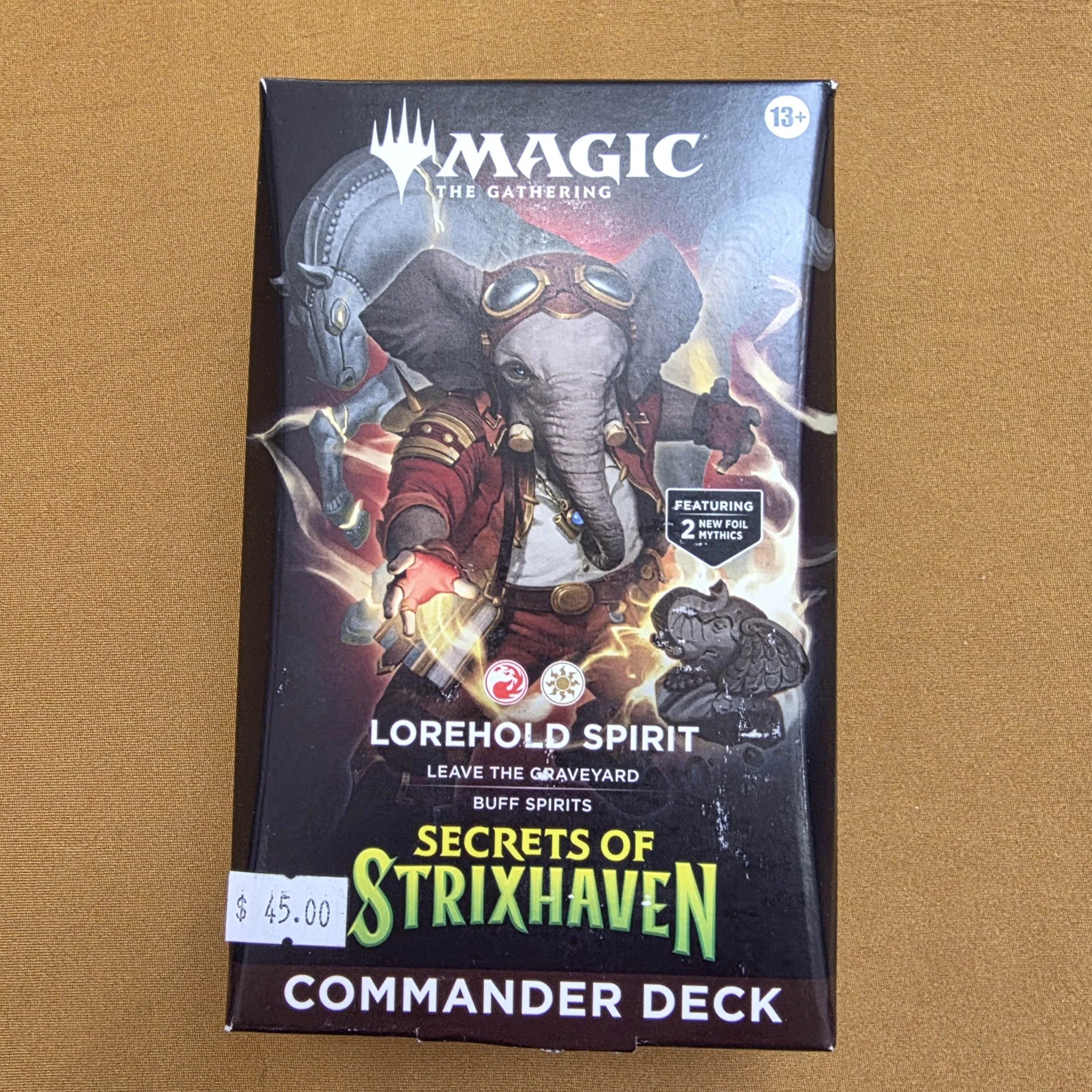 Secrets of Strixhaven "Lorehold Spirit" Sealed Commander Deck