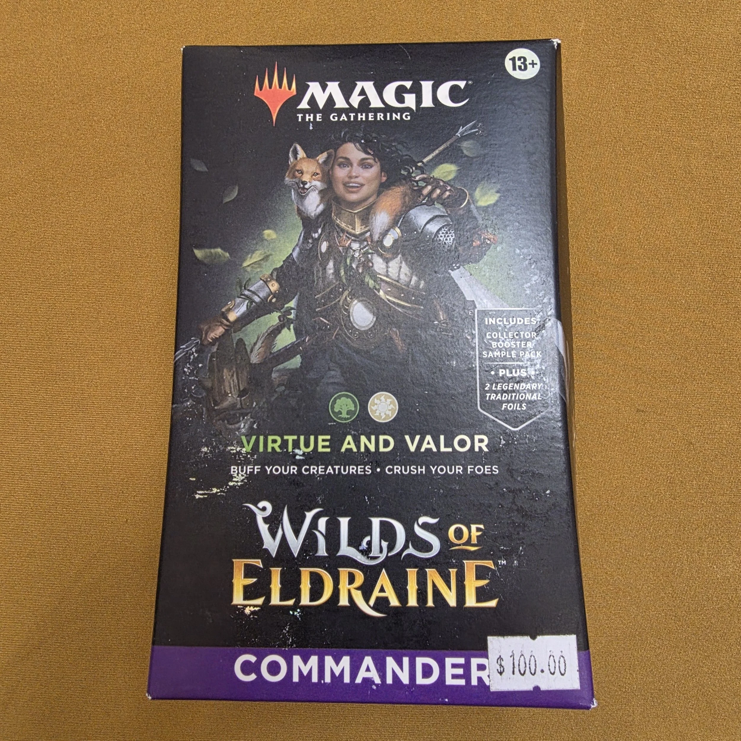 Wilds of Eldraine "Virtue and Valor" Sealed Commander Deck