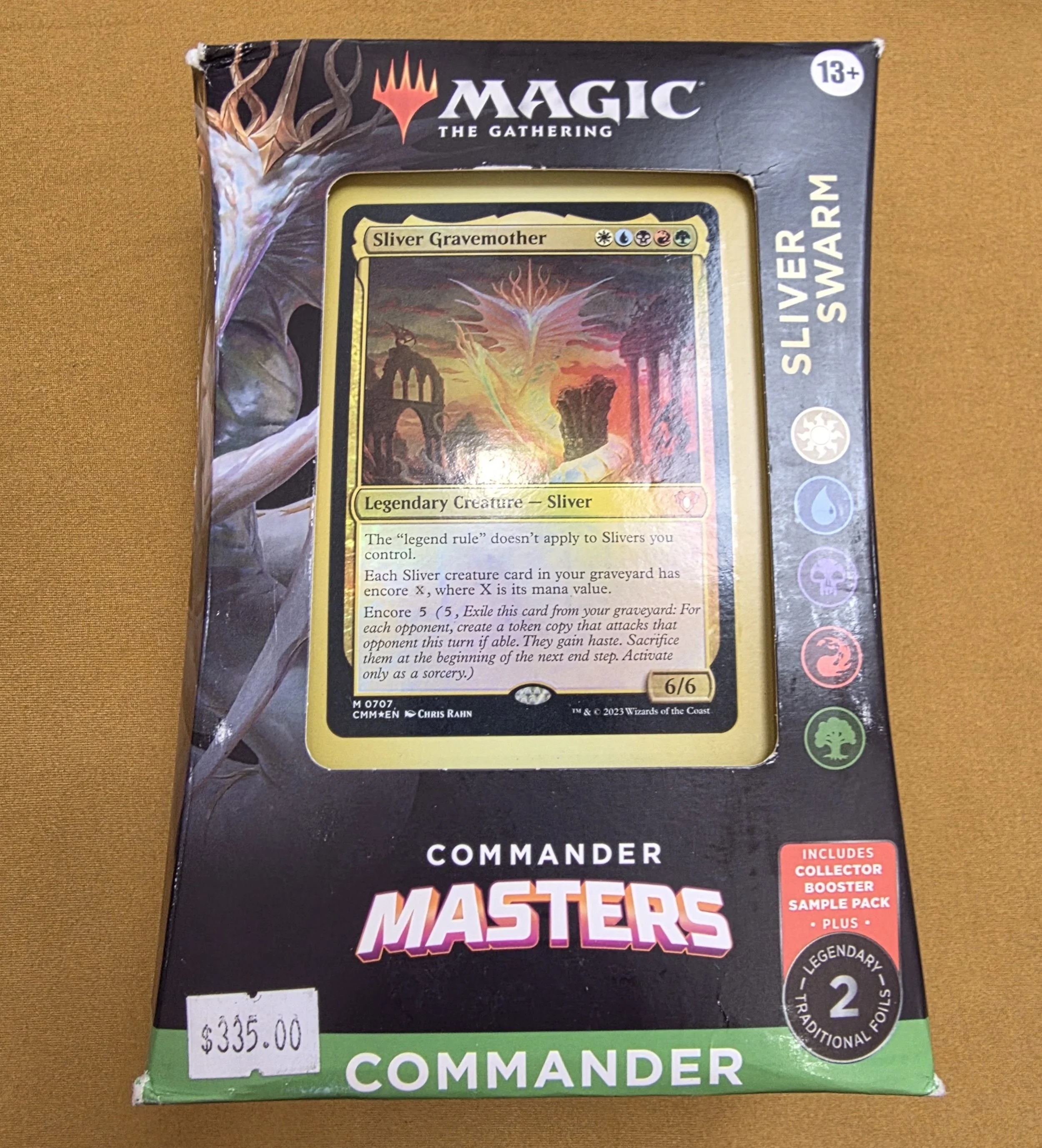 Commander Masters "Sliver Swarm" Sealed Commander Deck