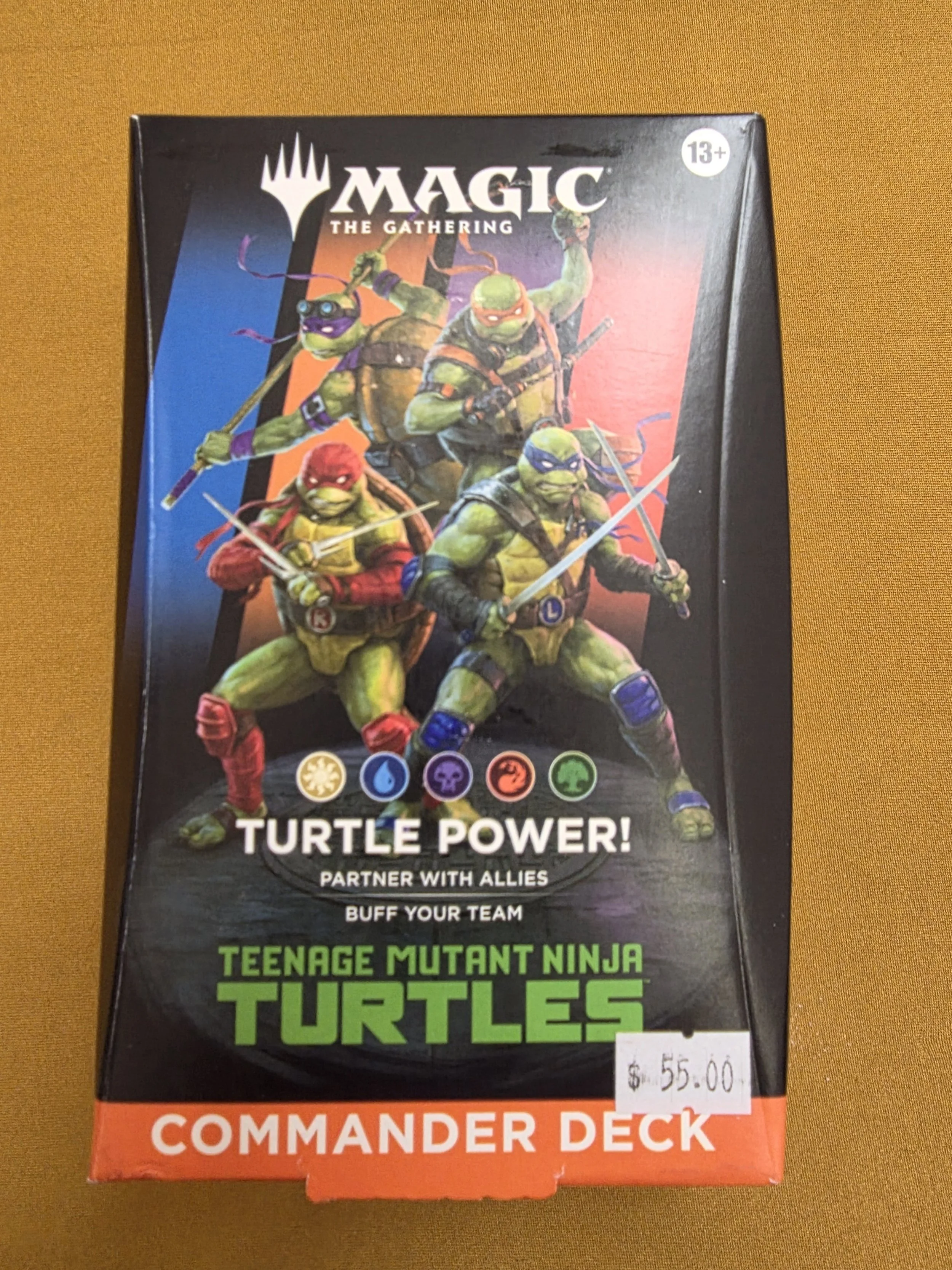 Teenage Mutant Ninja Turtles "Turtle Power!" Sealed Commander Deck