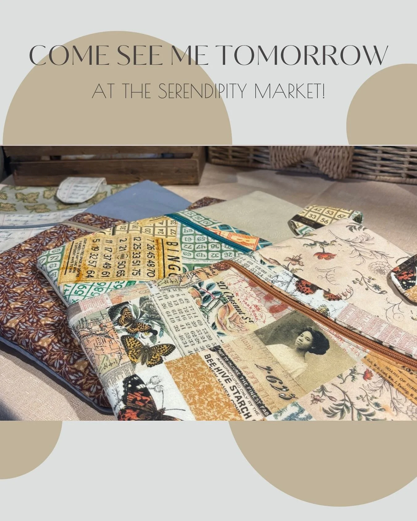 Come visit and check out my new Halloween fabrics from 10 to 2! 👻🎃