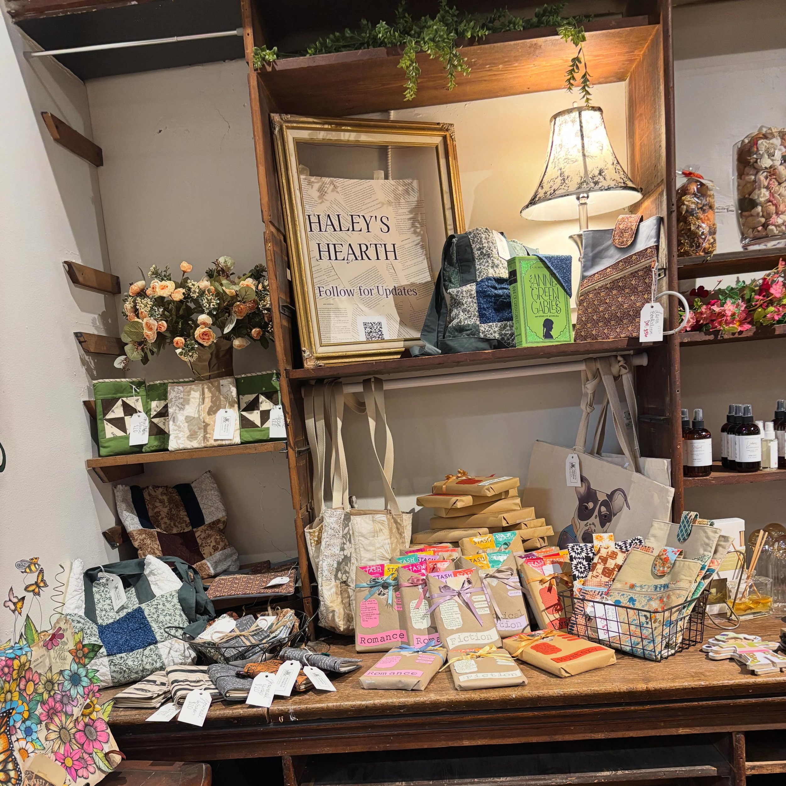 My @the_gilded_nest spot received a little update this afternoon. Come check out my freshly wrapped mystery books! These stories were selected to be perfect reads for sunny days.