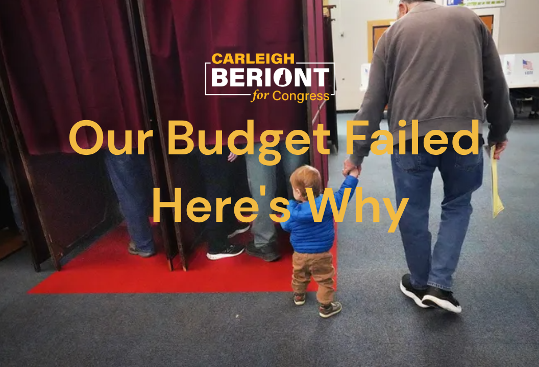 Our Budget Failed - Here’s Why