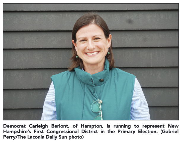 Interview: Beriont running for Congress touting local political experience