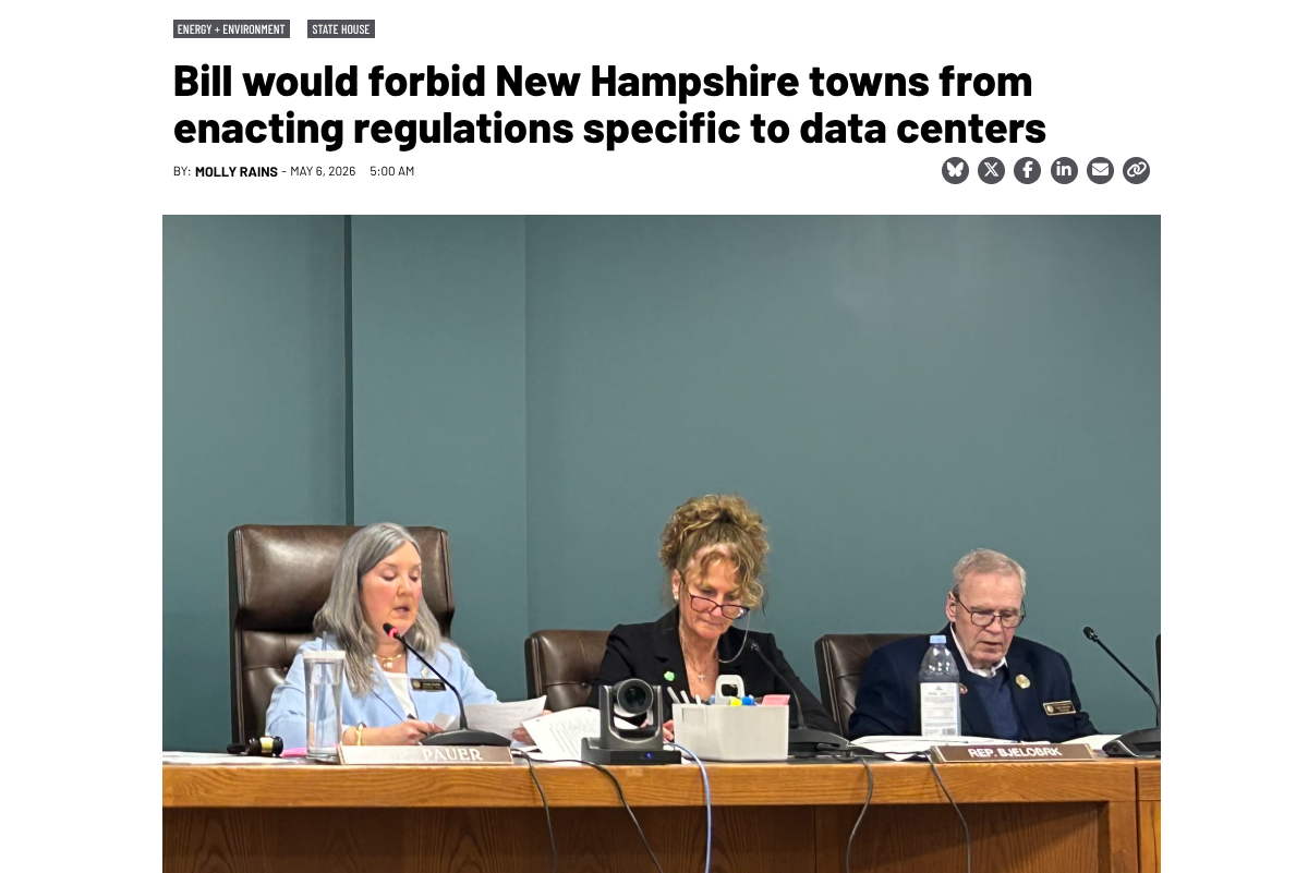 Why I support a Data Center Moratorium