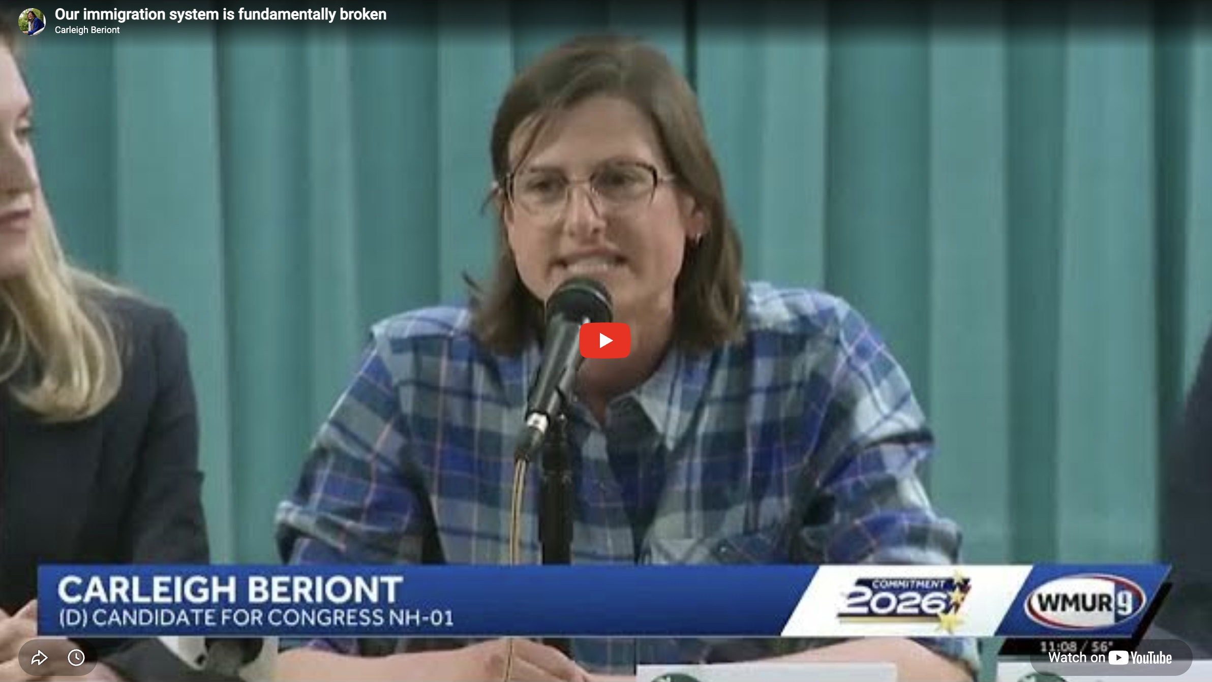 Video: Manchester Immigration Action and Candidate Forum