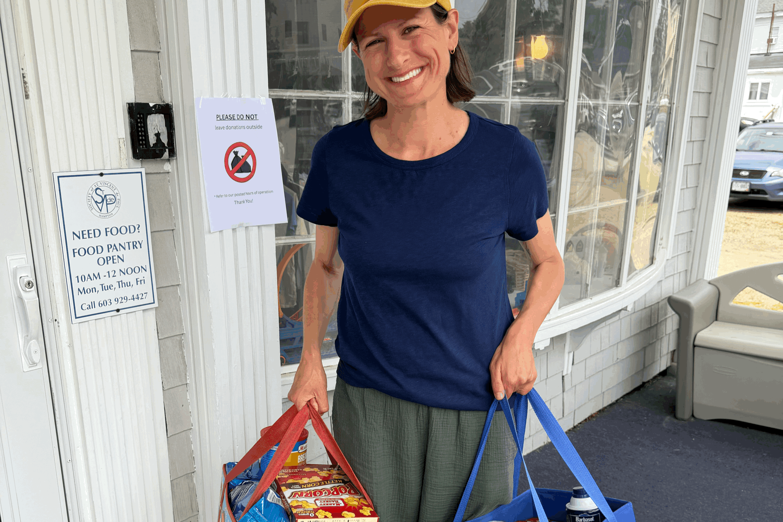 Supporting NH Food pantries