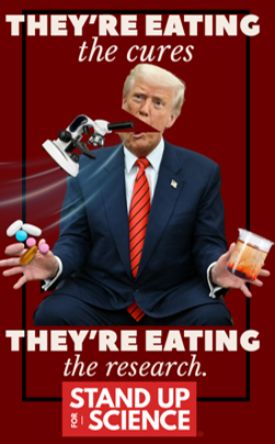 They're eating the cures they're eating the science