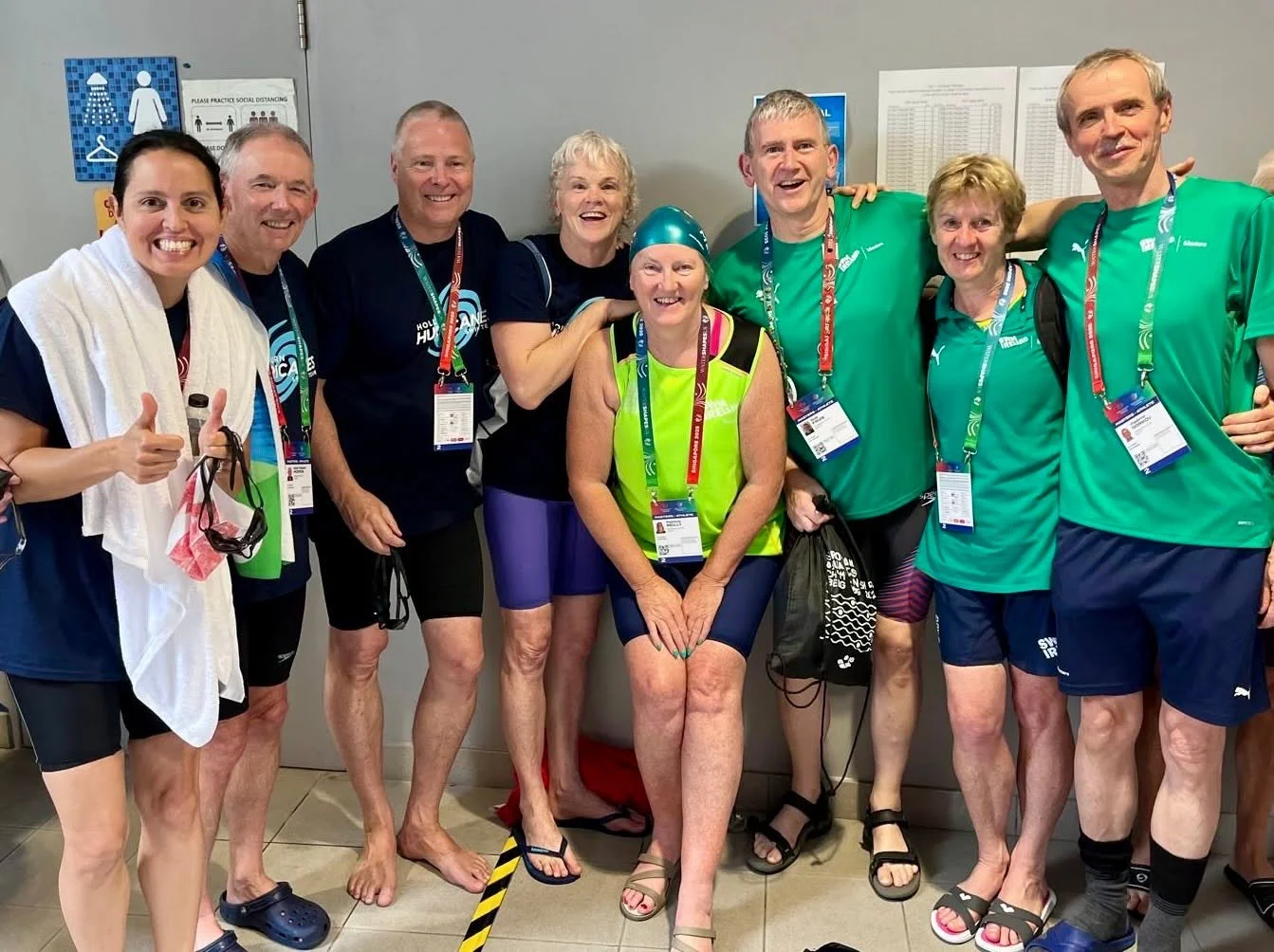 Hollyburn Swimming Masters on the World Stage! Medals, records, and history made. This summer, five swimmers from our Club travelled to Singapore for the World Aquatics Masters Championships, the premier global competition for athletes aged 25 and ab