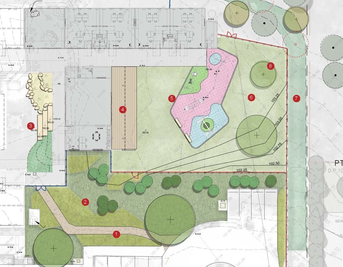 Design whilst working at Taylor Brammer Landscape Architects