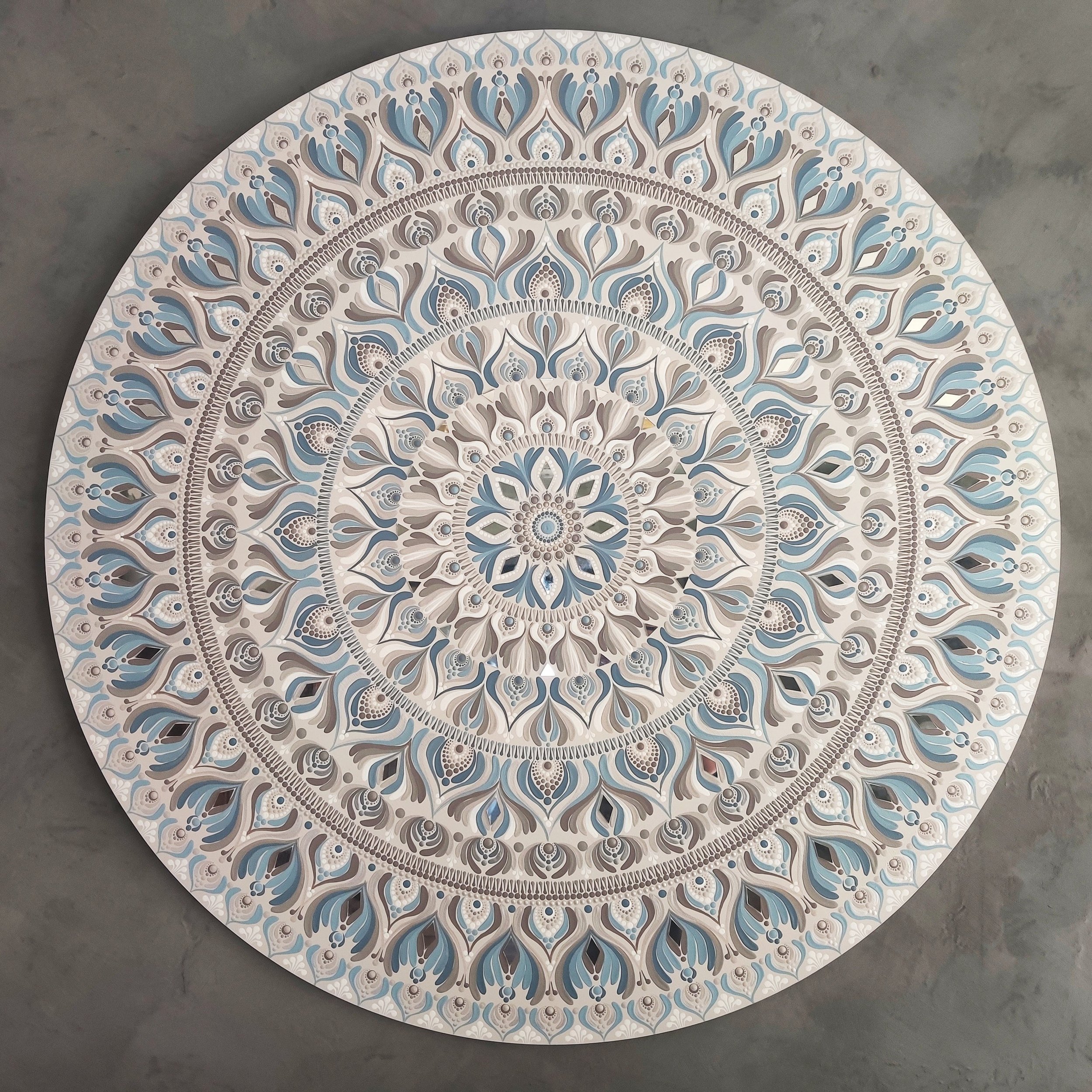 36" Coastal Currents Mandala