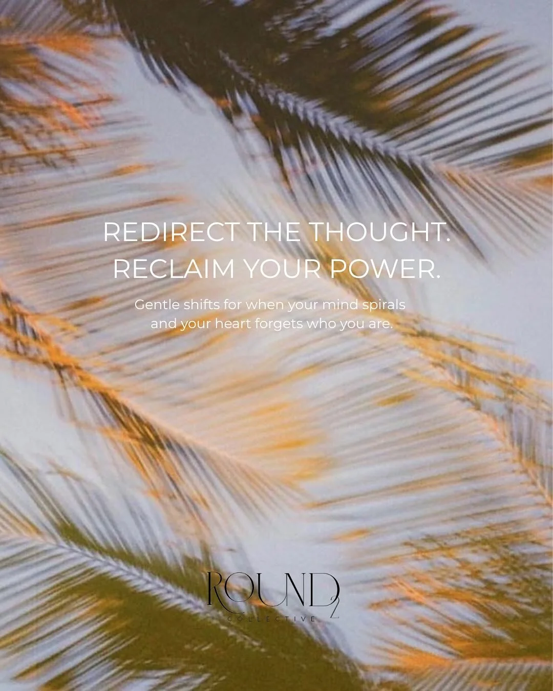 When your mind spirals, come back to truth. You&rsquo;re not broken&mdash;you&rsquo;re becoming. ✨ Redirect the thought. Reclaim your power. ✨
This is your Round 2. Not a restart&mdash;a return to who you really are.
Save this for the hard days. Foll